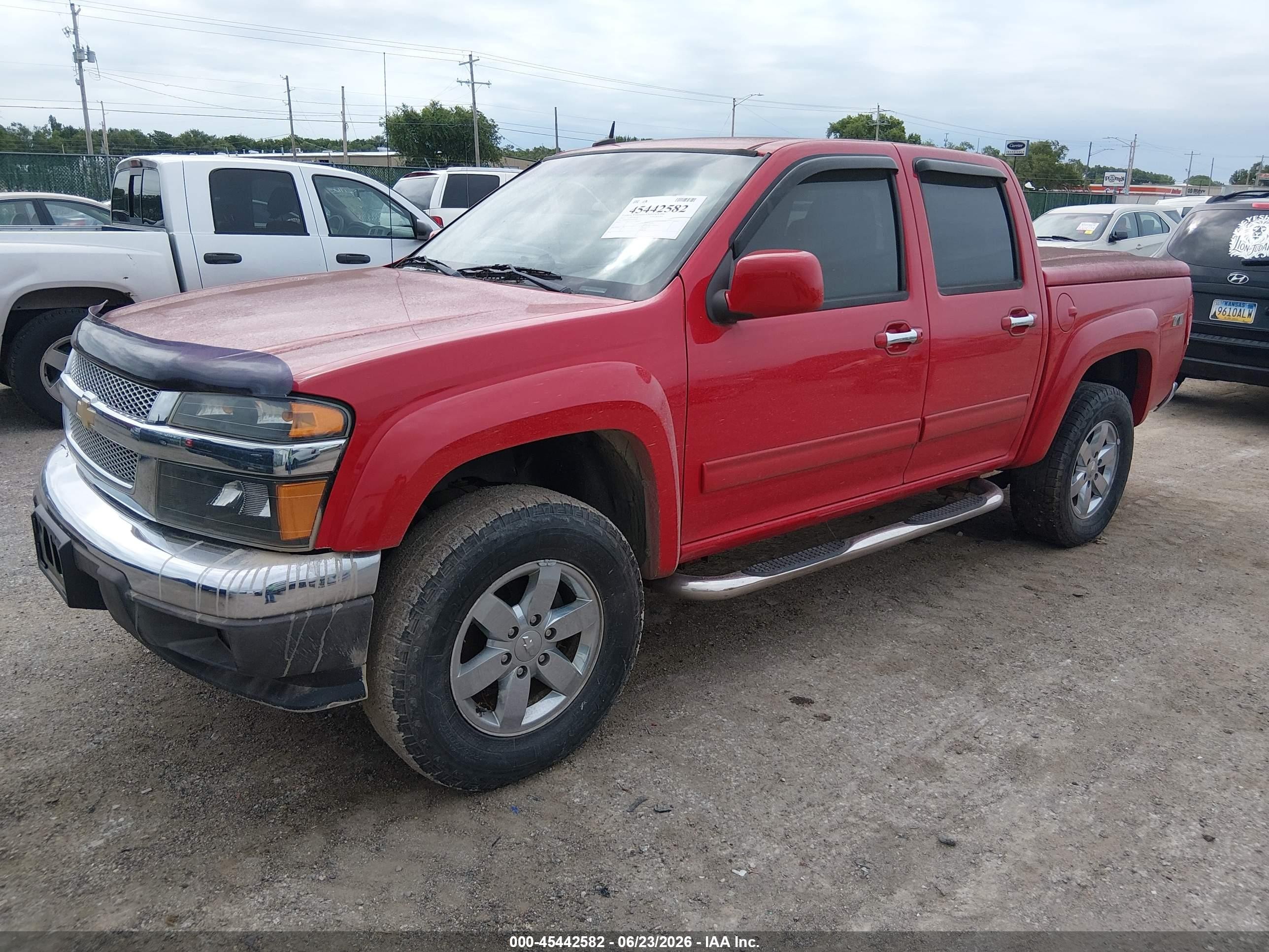 2012 Chevrolet Colorado Lt W/2lt Красный vin: 1GCHSDFE3C8100168