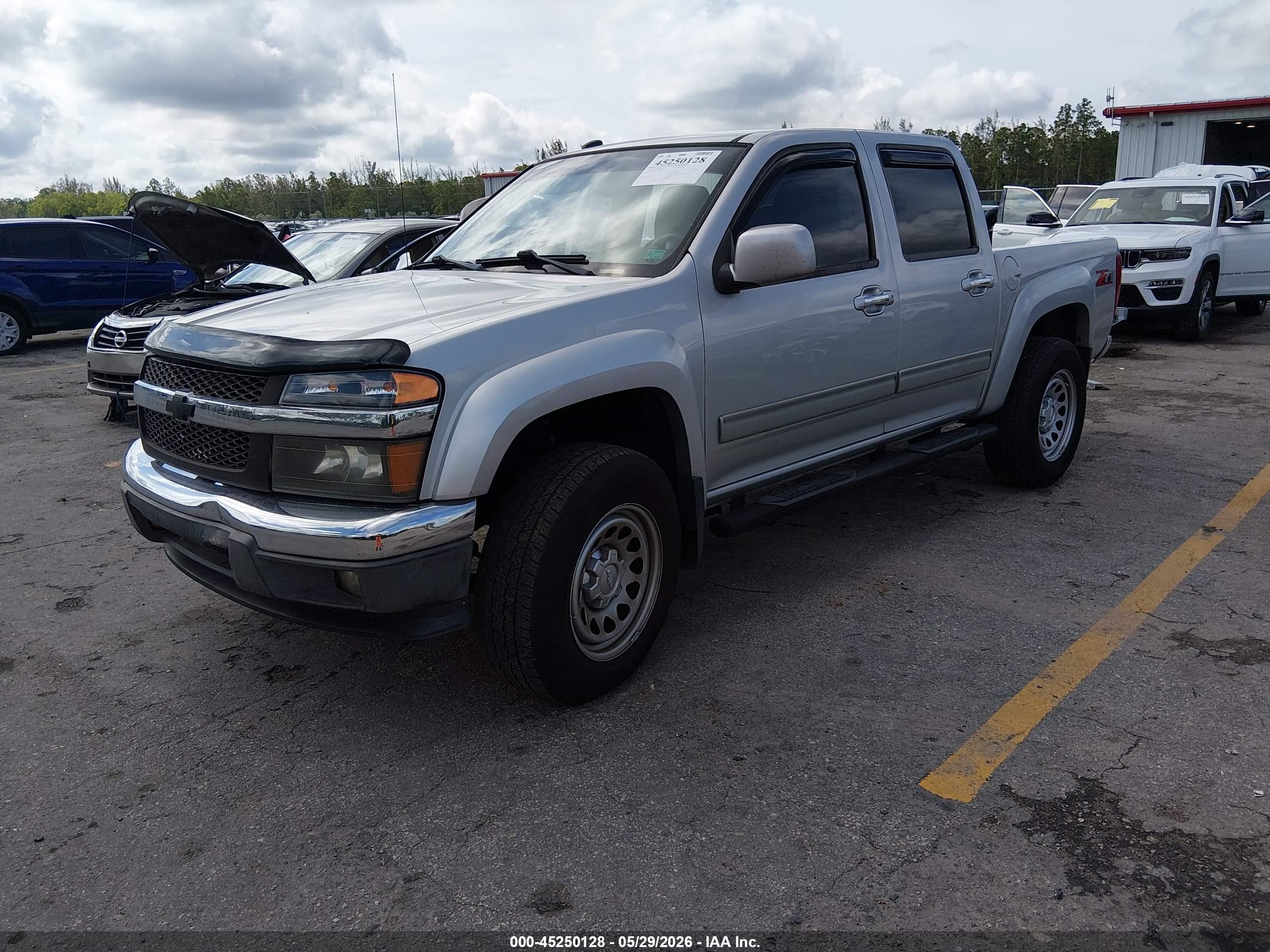 2012 Chevrolet Colorado 2lt Silver vin: 1GCHSDFE5C8116288