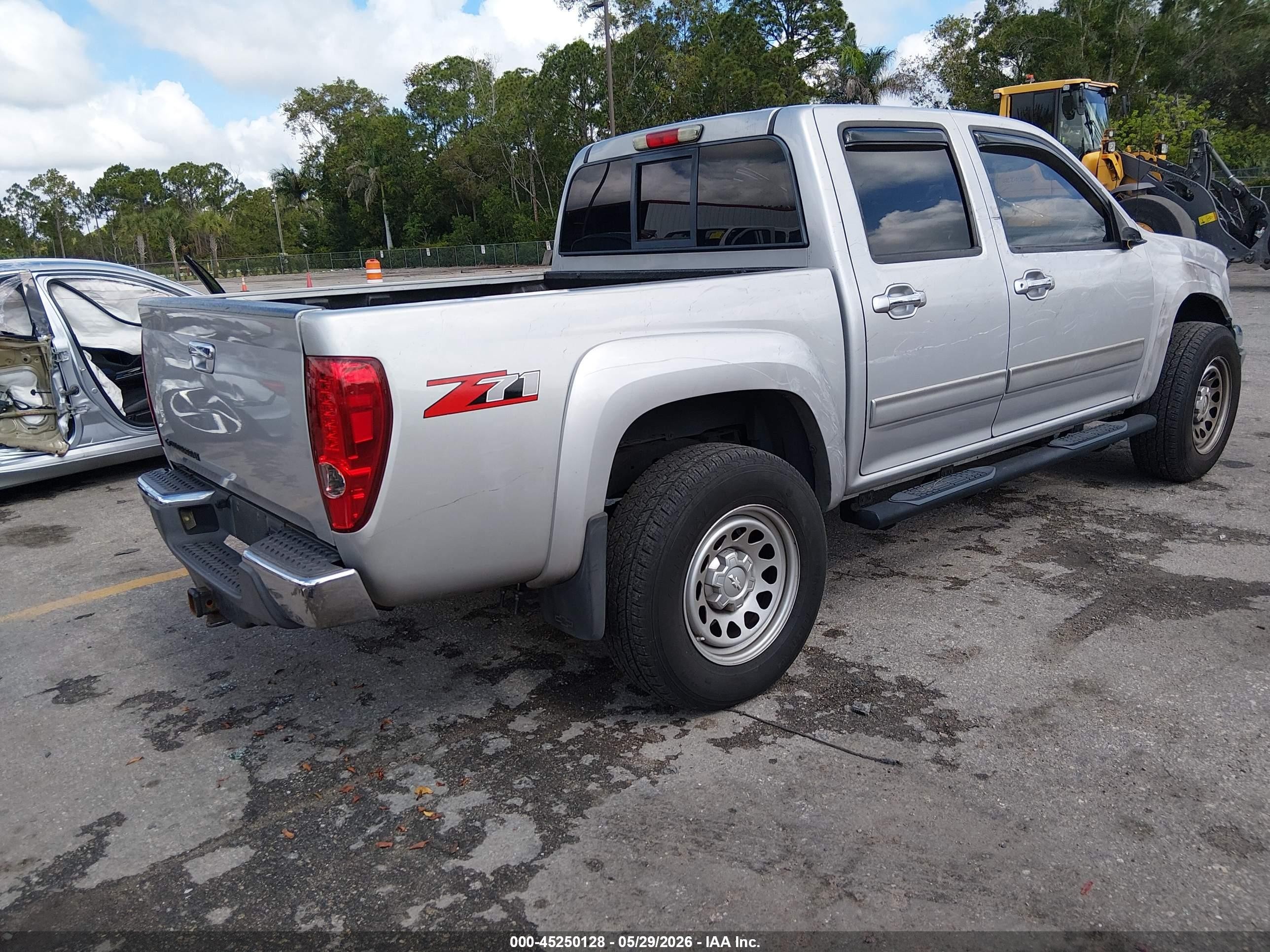 2012 Chevrolet Colorado 2lt Silver vin: 1GCHSDFE5C8116288