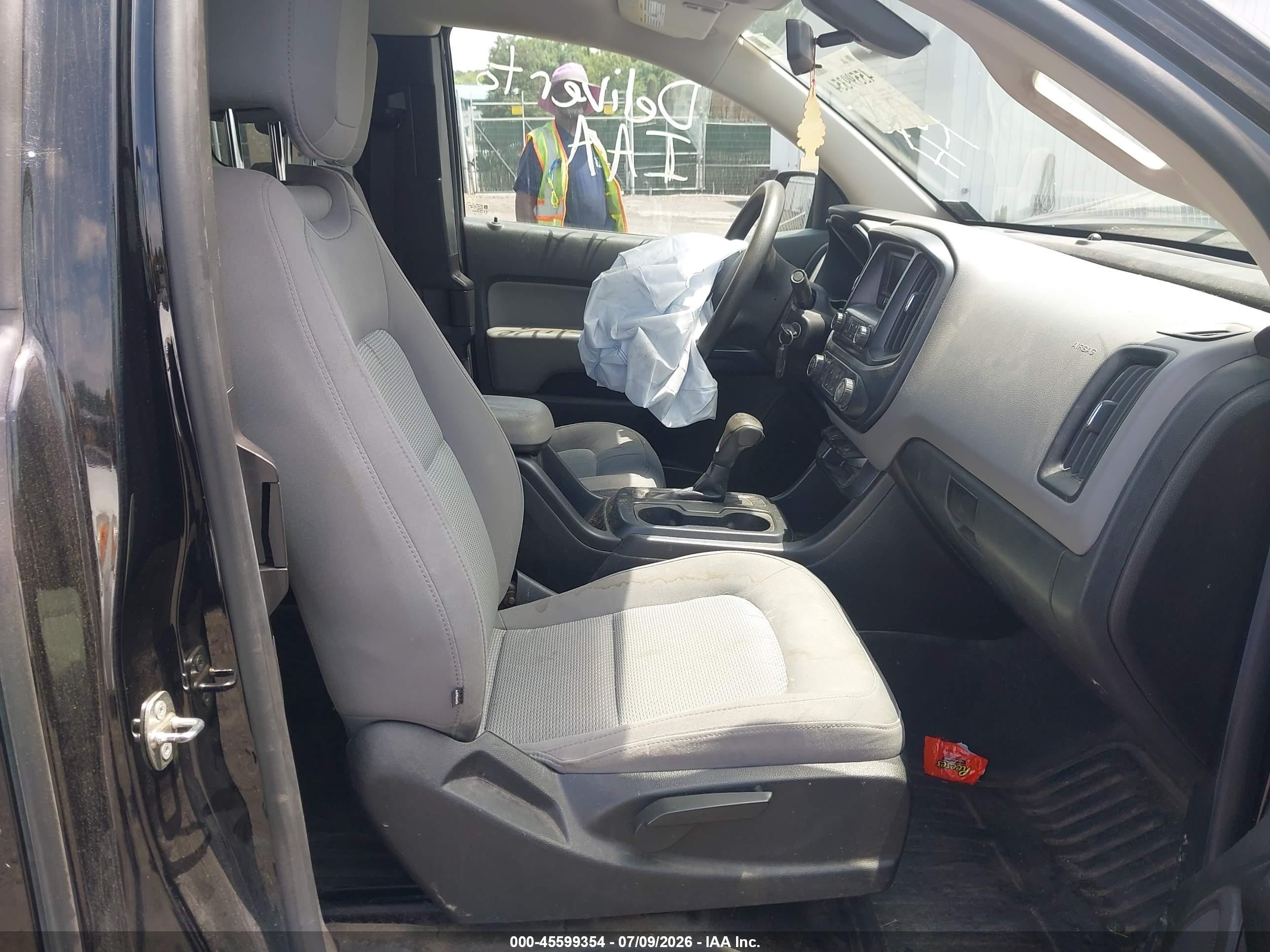 2015 Chevrolet Colorado 4wd Wt Black vin: 1GCHTAEA7F1230493