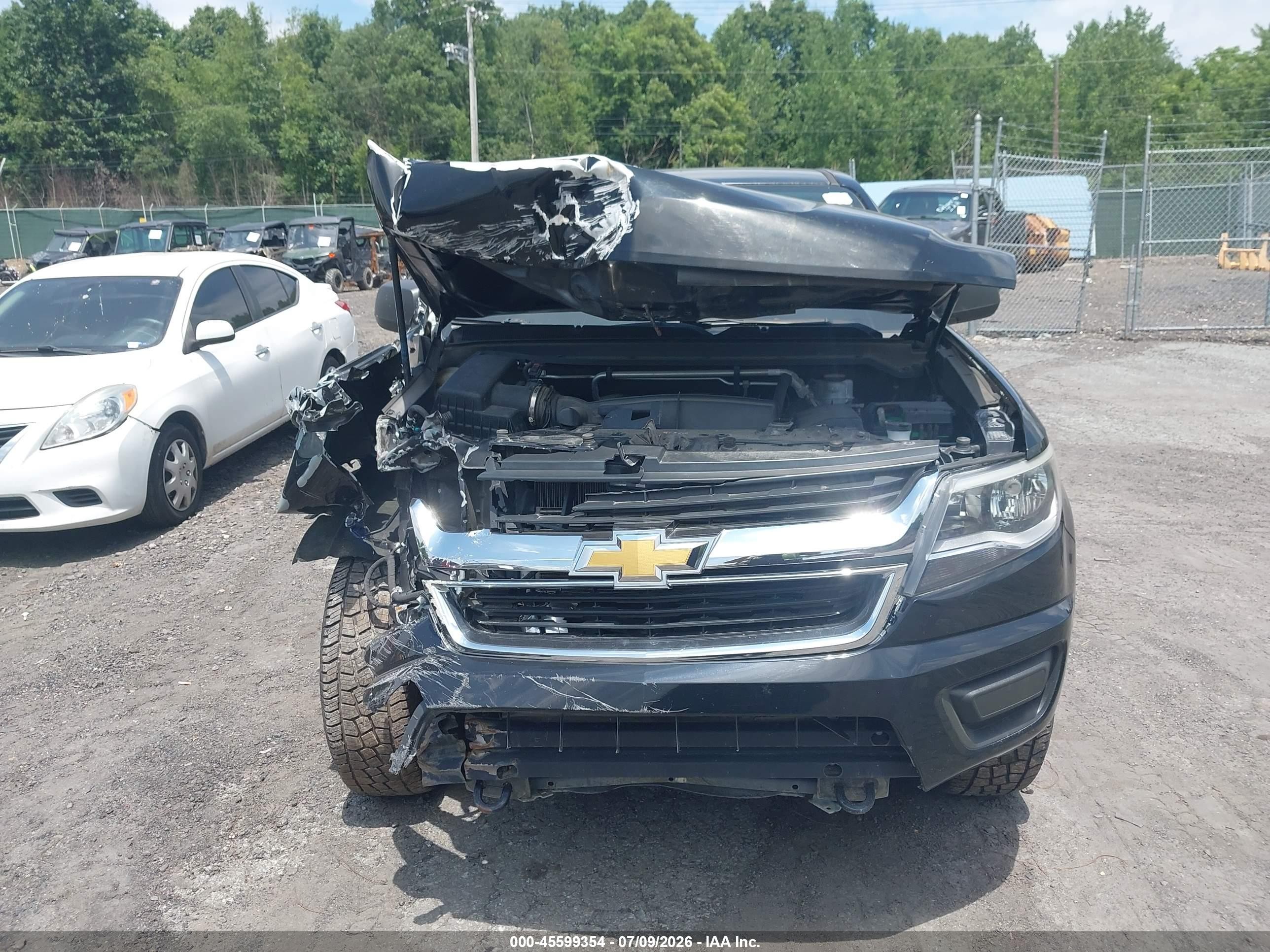 2015 Chevrolet Colorado 4wd Wt Black vin: 1GCHTAEA7F1230493