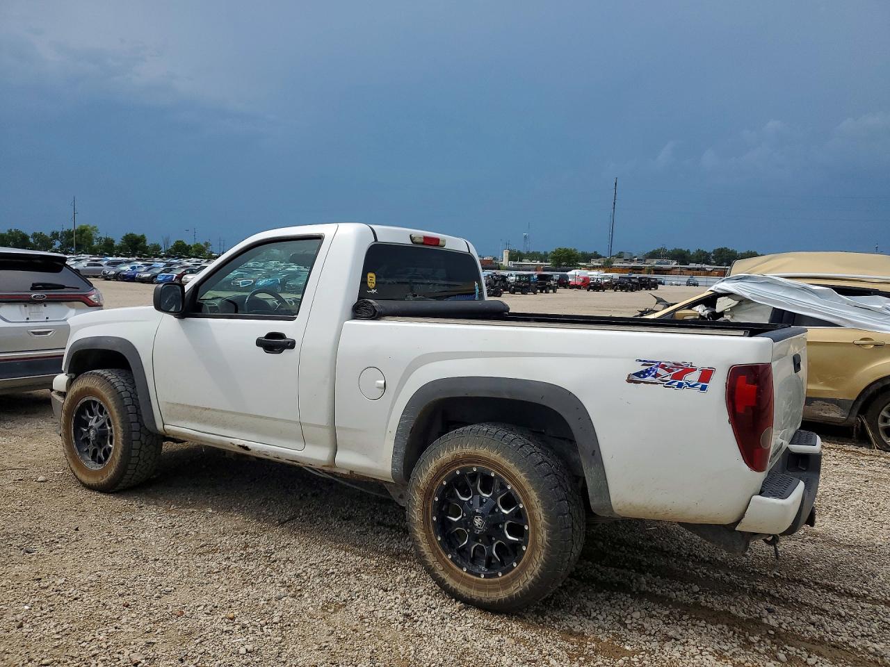 2010 Chevrolet Colorado Белый vin: 1GCHTBD97A8130603