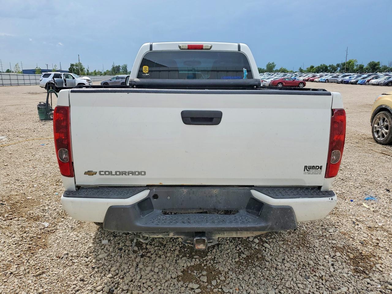 2010 Chevrolet Colorado Белый vin: 1GCHTBD97A8130603