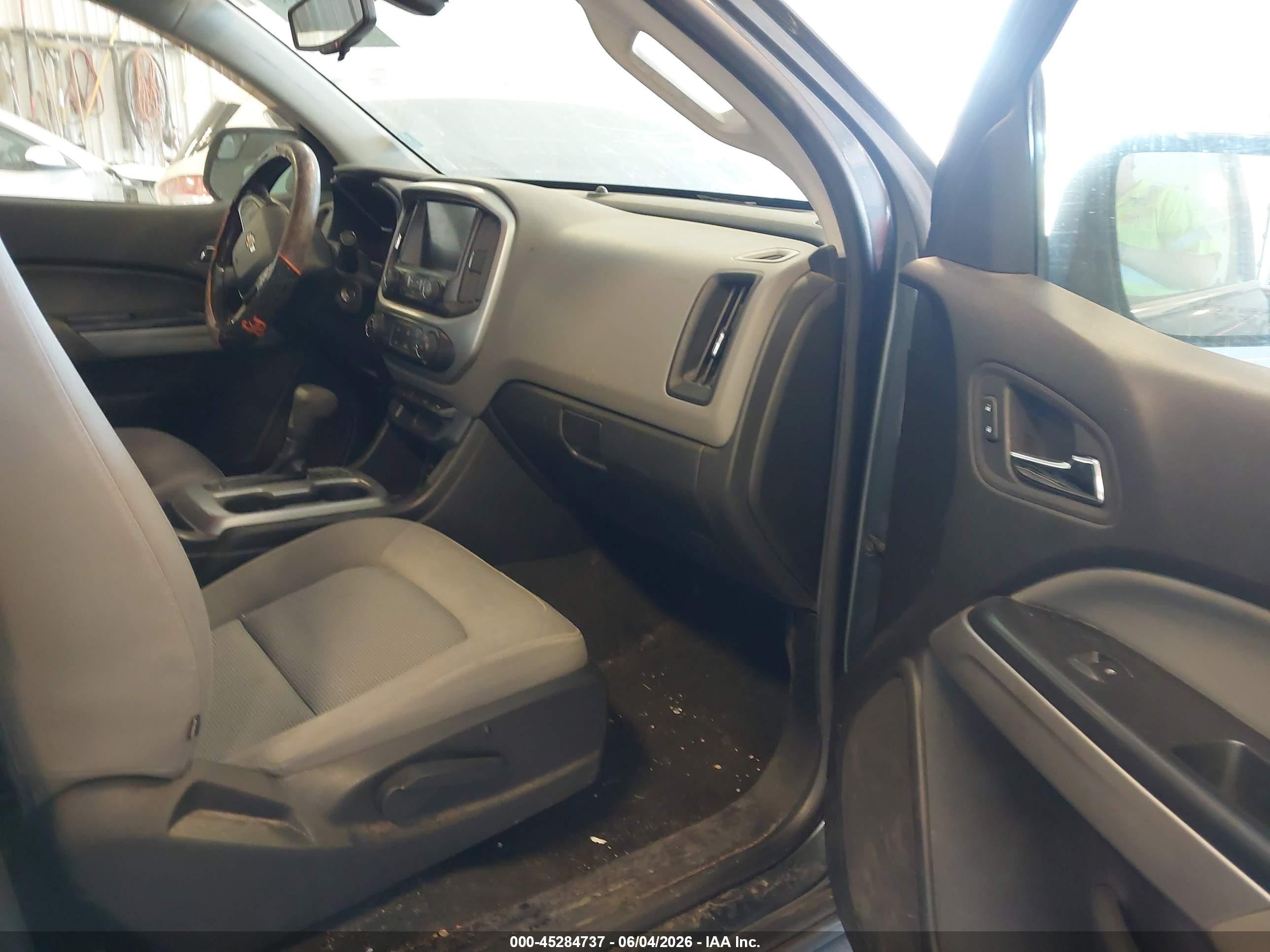 2015 Chevrolet Colorado Lt Gray vin: 1GCHTBE31F1136634