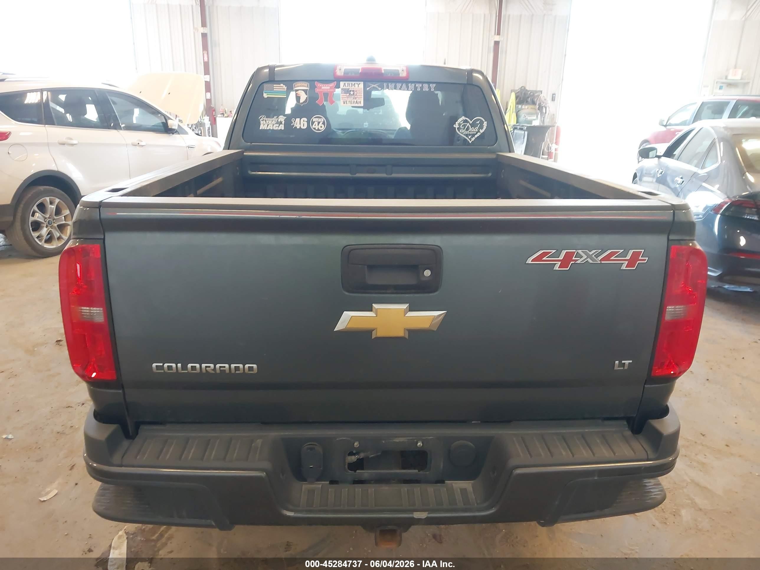 2015 Chevrolet Colorado Lt Gray vin: 1GCHTBE31F1136634