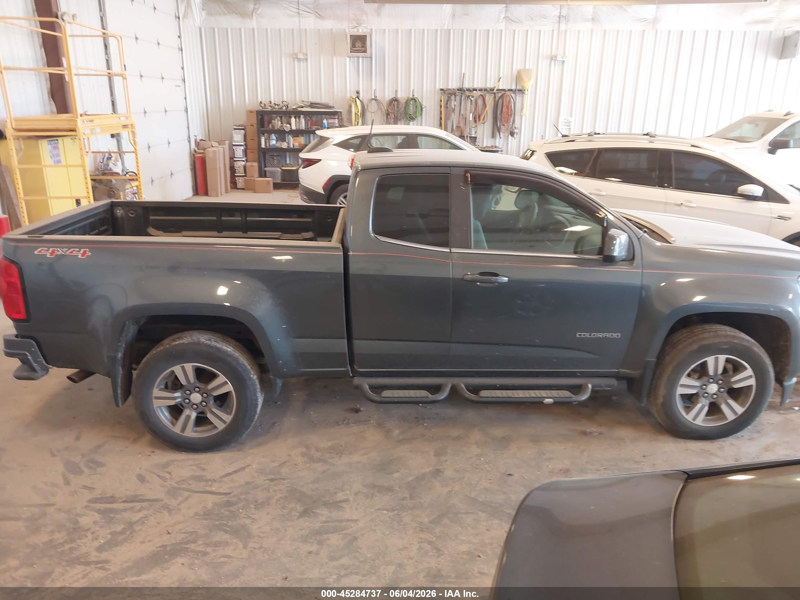 2015 Chevrolet Colorado Lt Gray vin: 1GCHTBE31F1136634