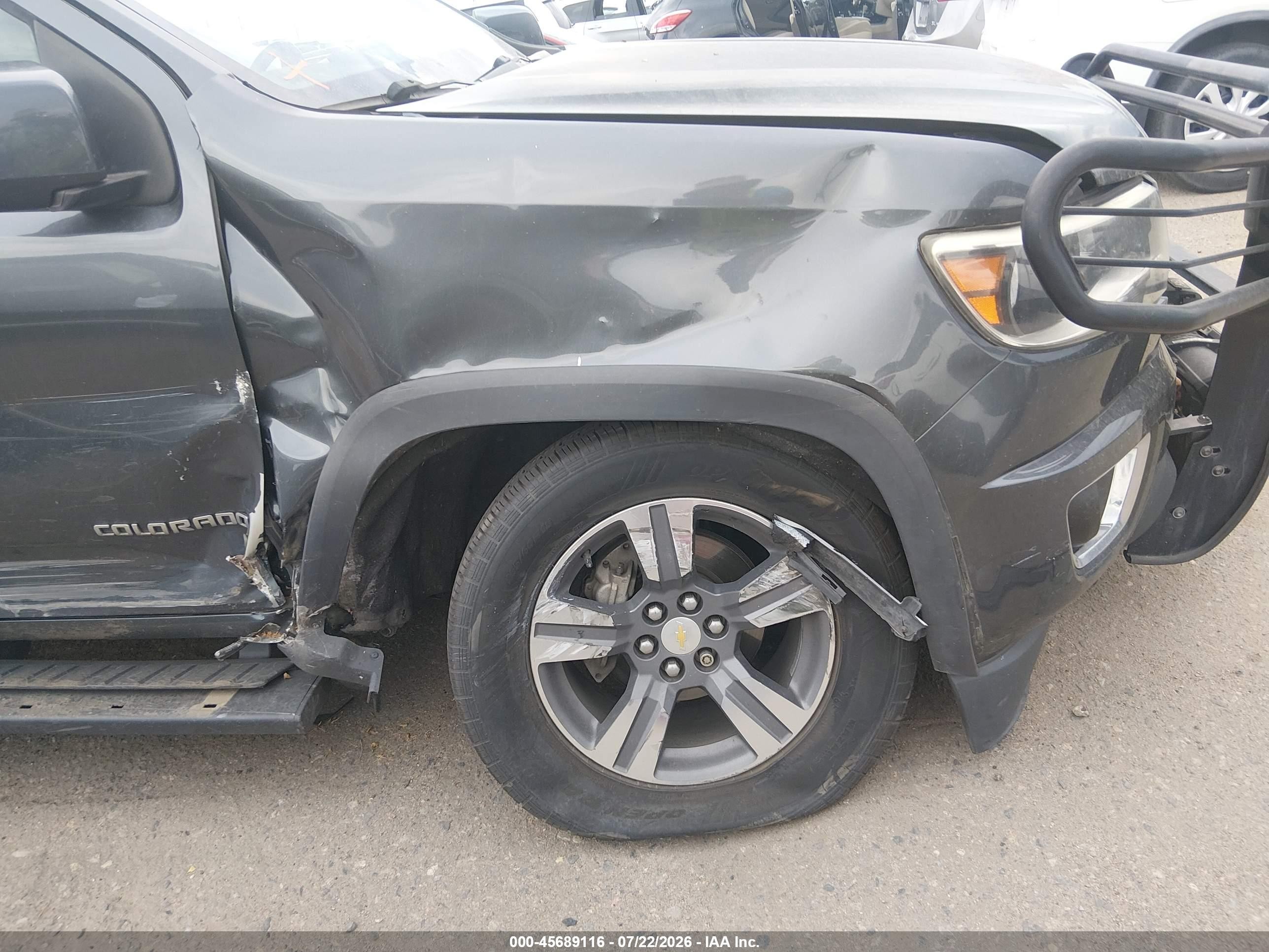 2015 Chevrolet Colorado 4wd Lt Синий vin: 1GCHTBE33F1165052