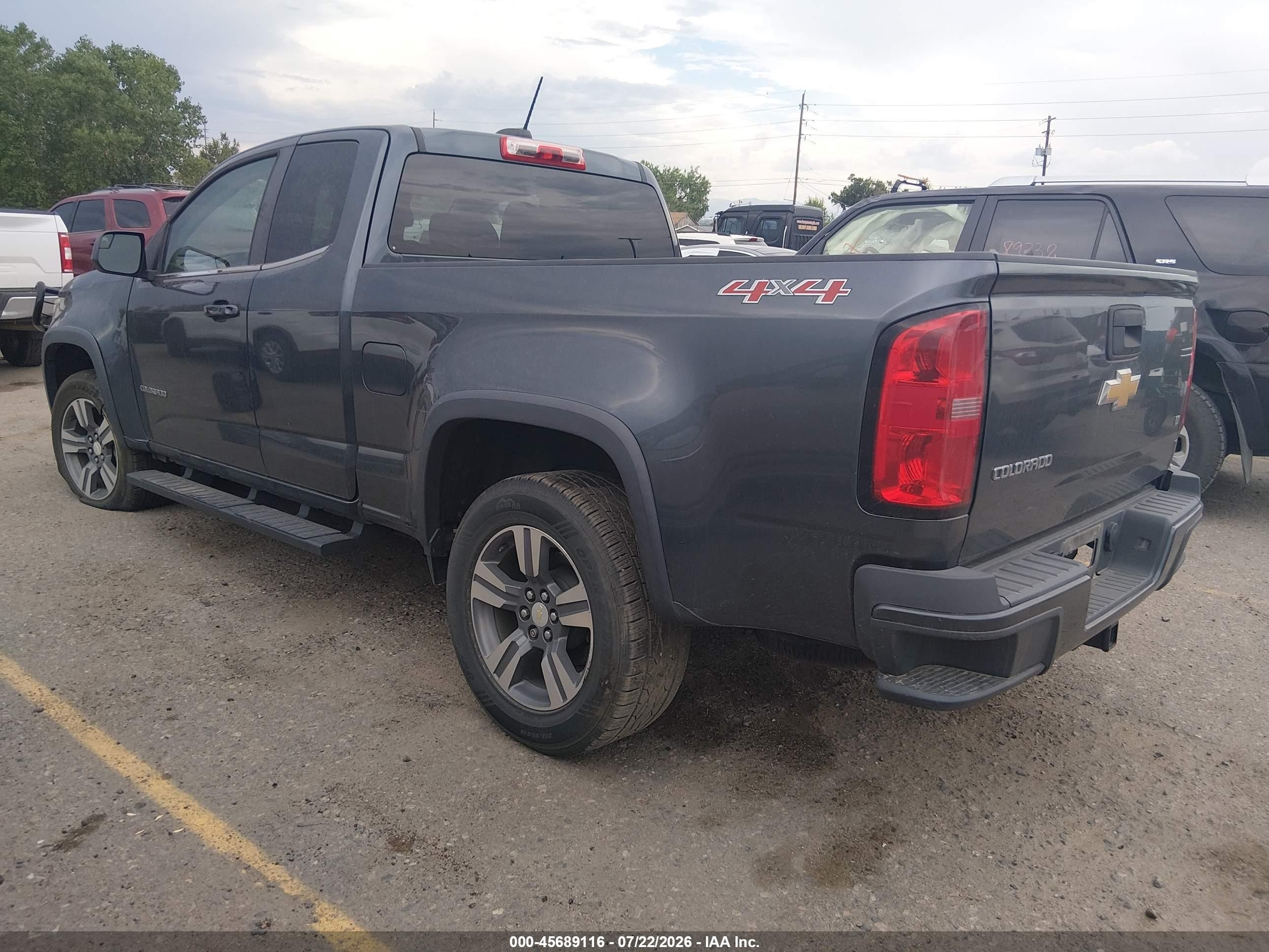 2015 Chevrolet Colorado 4wd Lt Синий vin: 1GCHTBE33F1165052