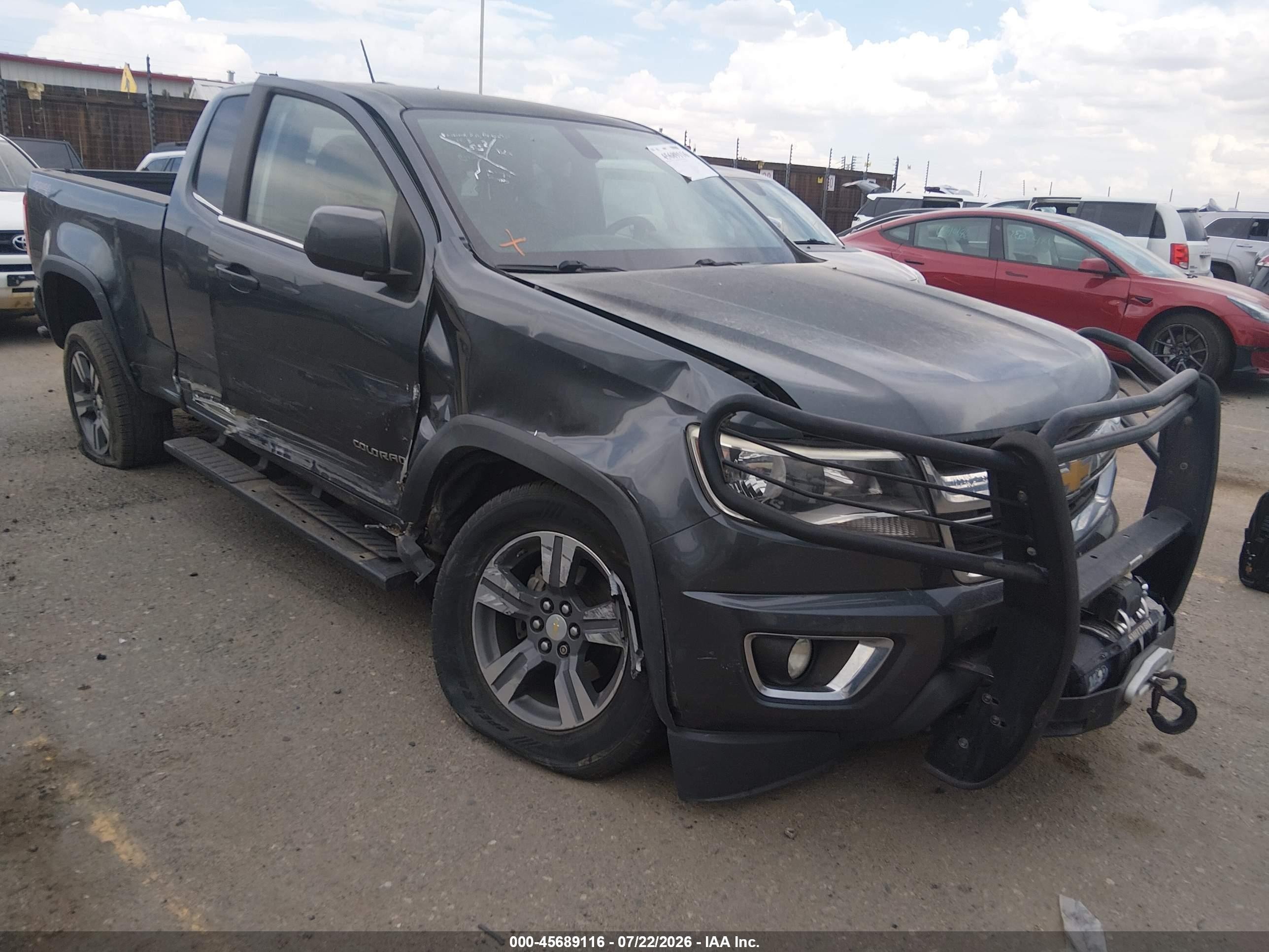 2015 Chevrolet Colorado 4wd Lt Blue vin: 1GCHTBE33F1165052