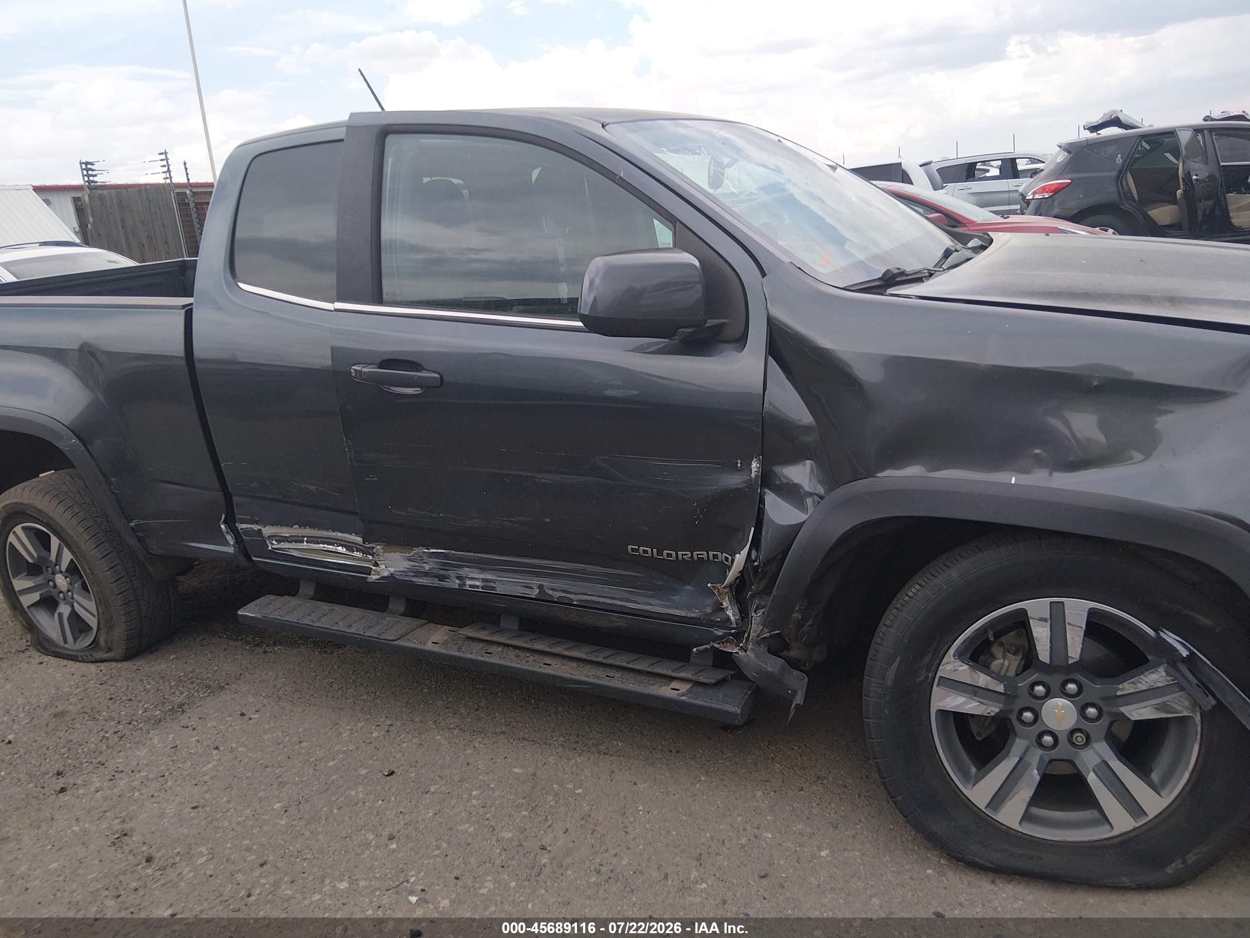 2015 Chevrolet Colorado 4wd Lt Синий vin: 1GCHTBE33F1165052