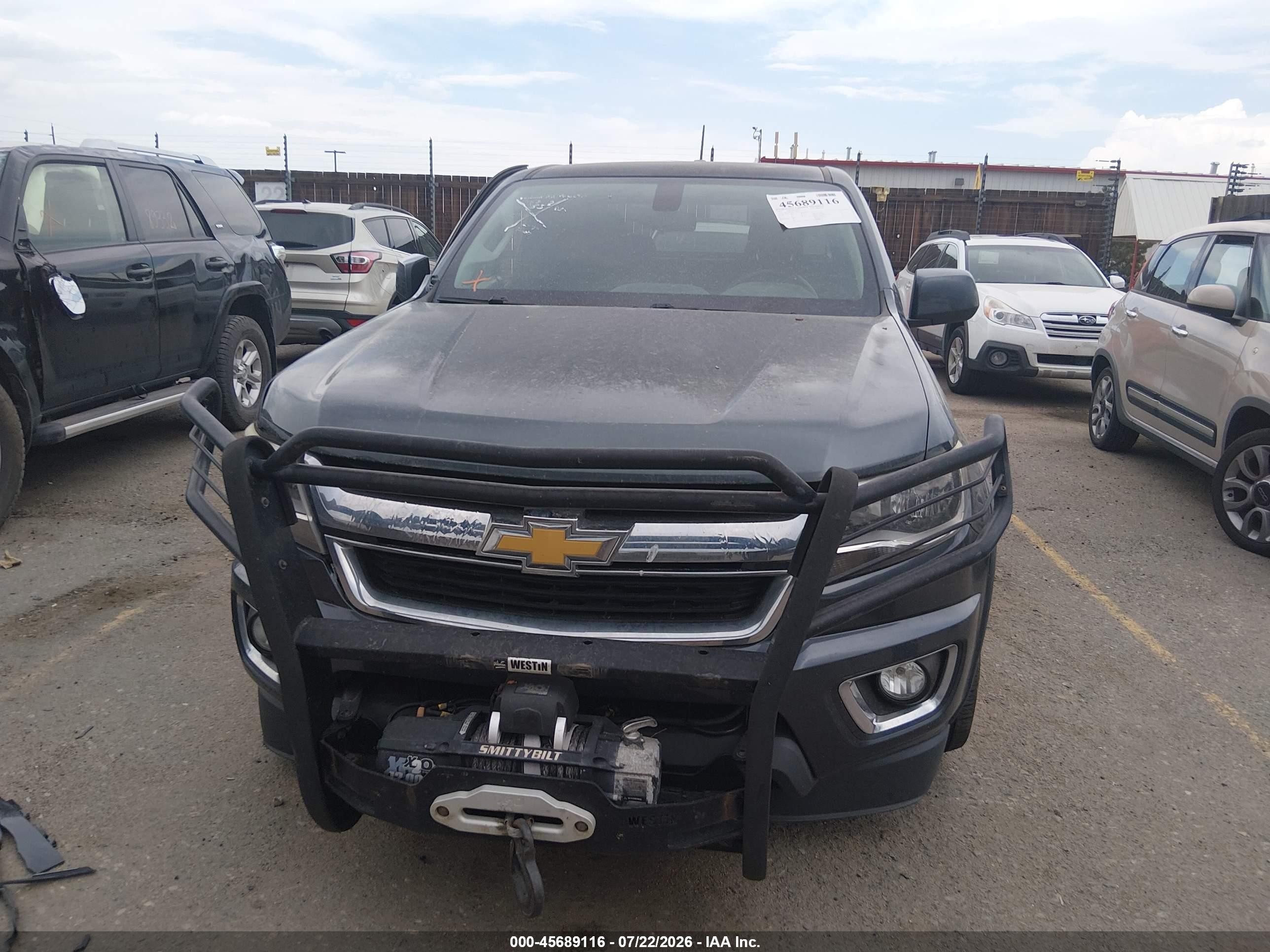 2015 Chevrolet Colorado 4wd Lt Синий vin: 1GCHTBE33F1165052