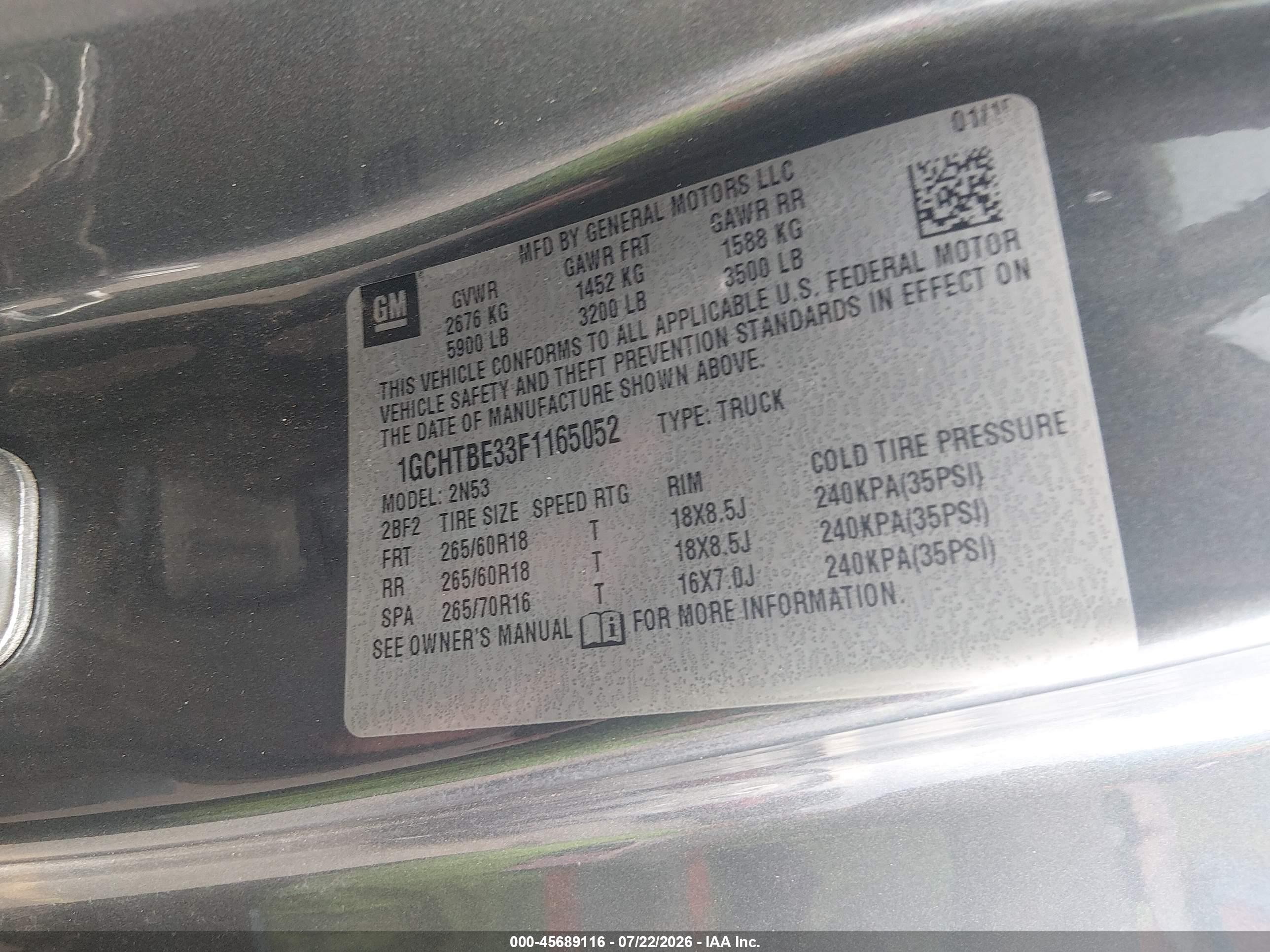 2015 Chevrolet Colorado 4wd Lt Синий vin: 1GCHTBE33F1165052