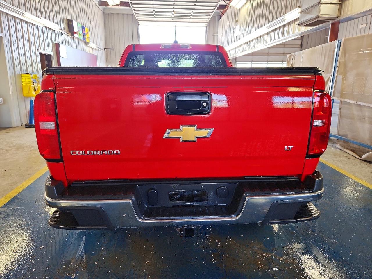 2015 Chevrolet Colorado Lt Red vin: 1GCHTBEA8F1190057
