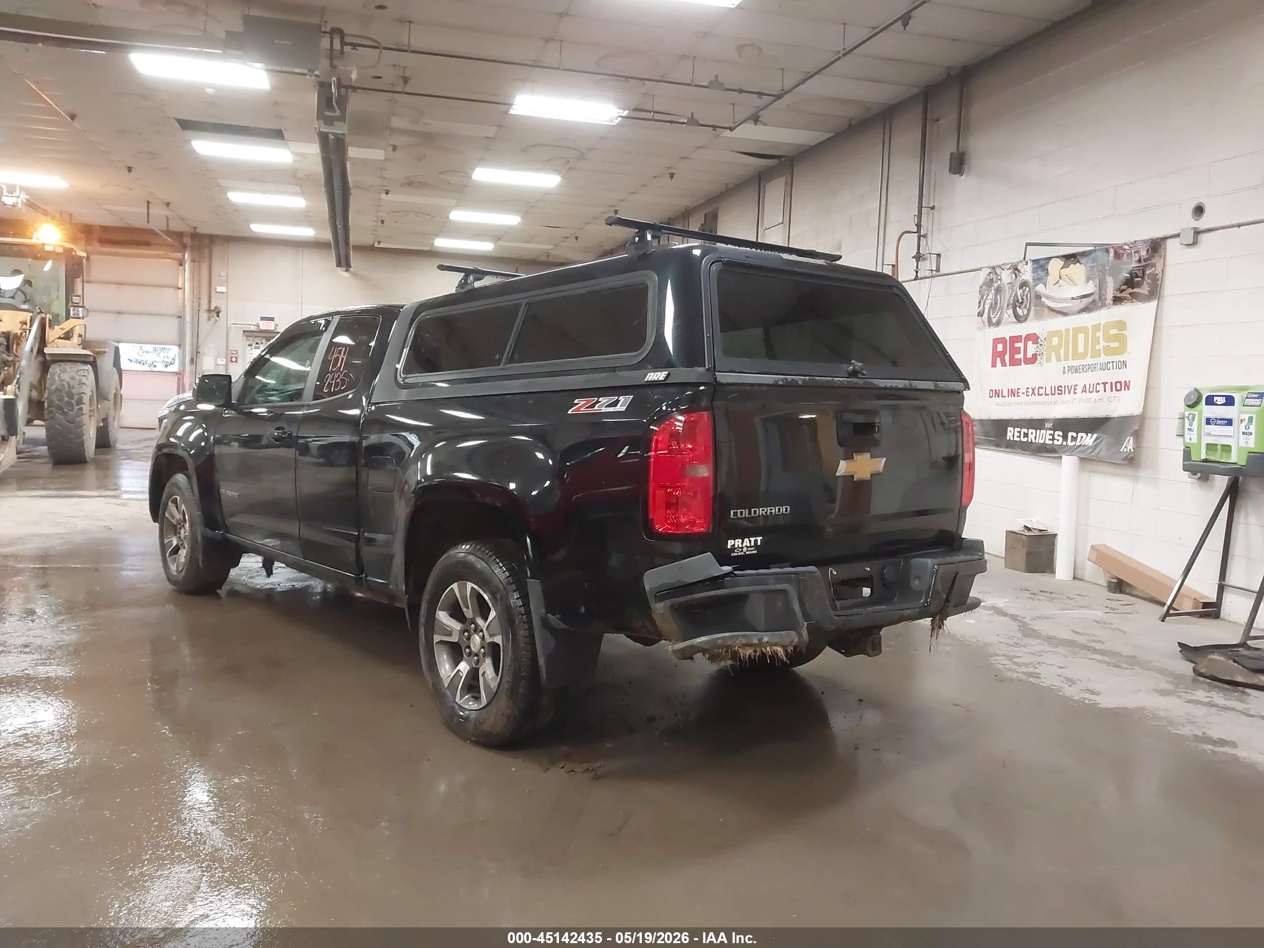2015 Chevrolet Colorado Z71 Black vin: 1GCHTCE34F1250620
