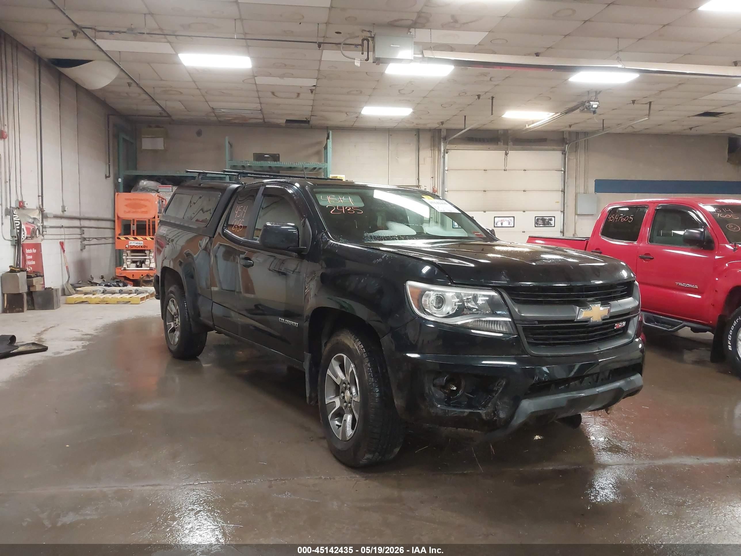 2015 Chevrolet Colorado Z71 Black vin: 1GCHTCE34F1250620