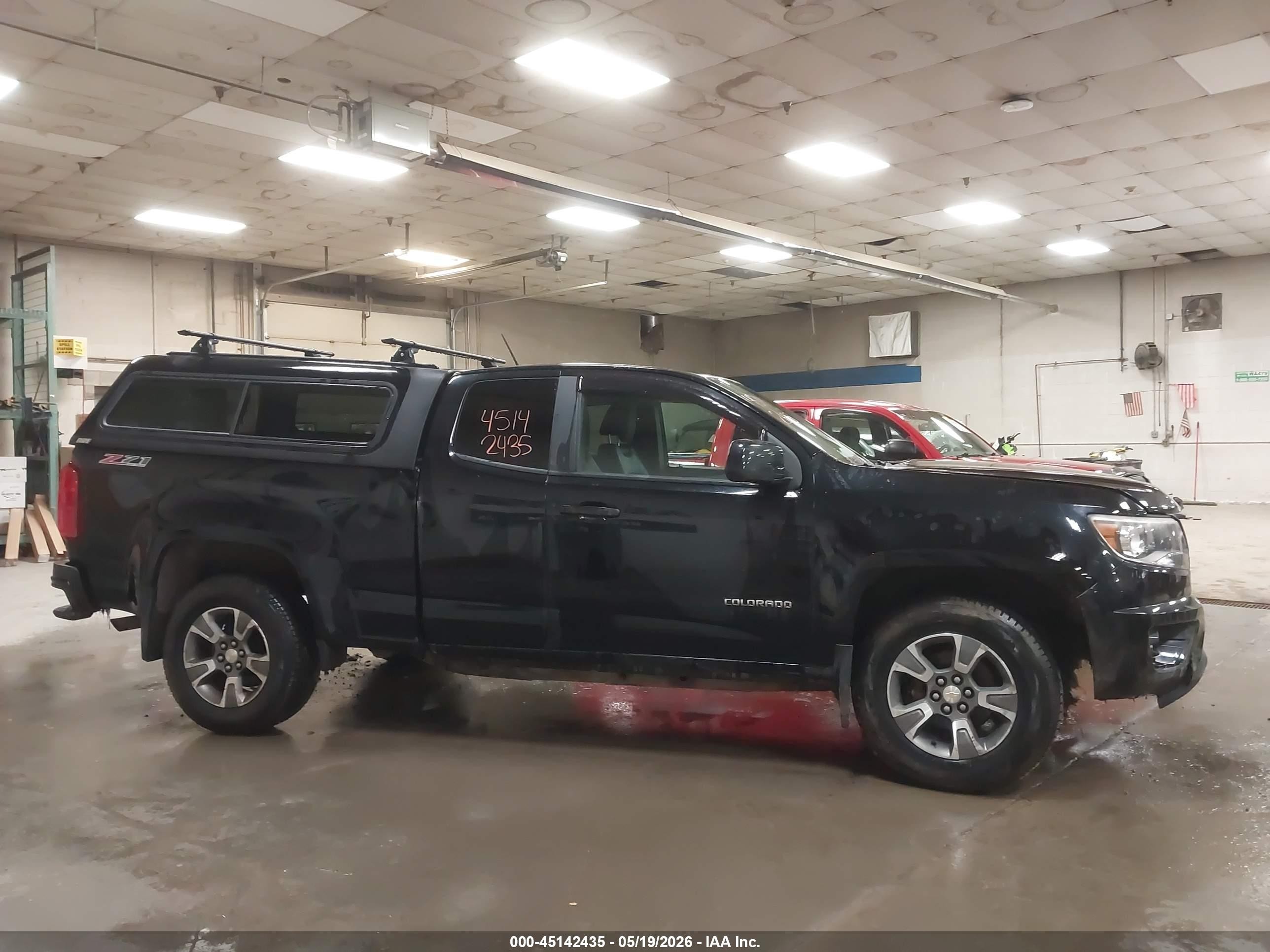 2015 Chevrolet Colorado Z71 Black vin: 1GCHTCE34F1250620