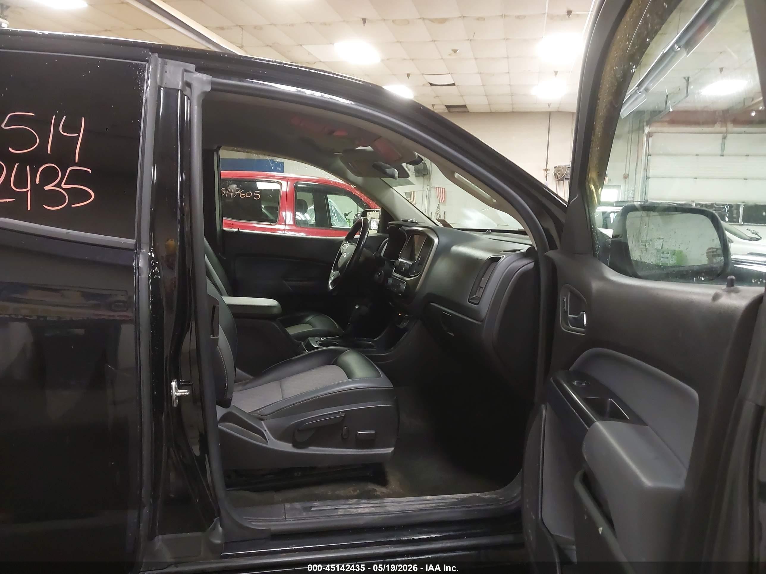 2015 Chevrolet Colorado Z71 Black vin: 1GCHTCE34F1250620