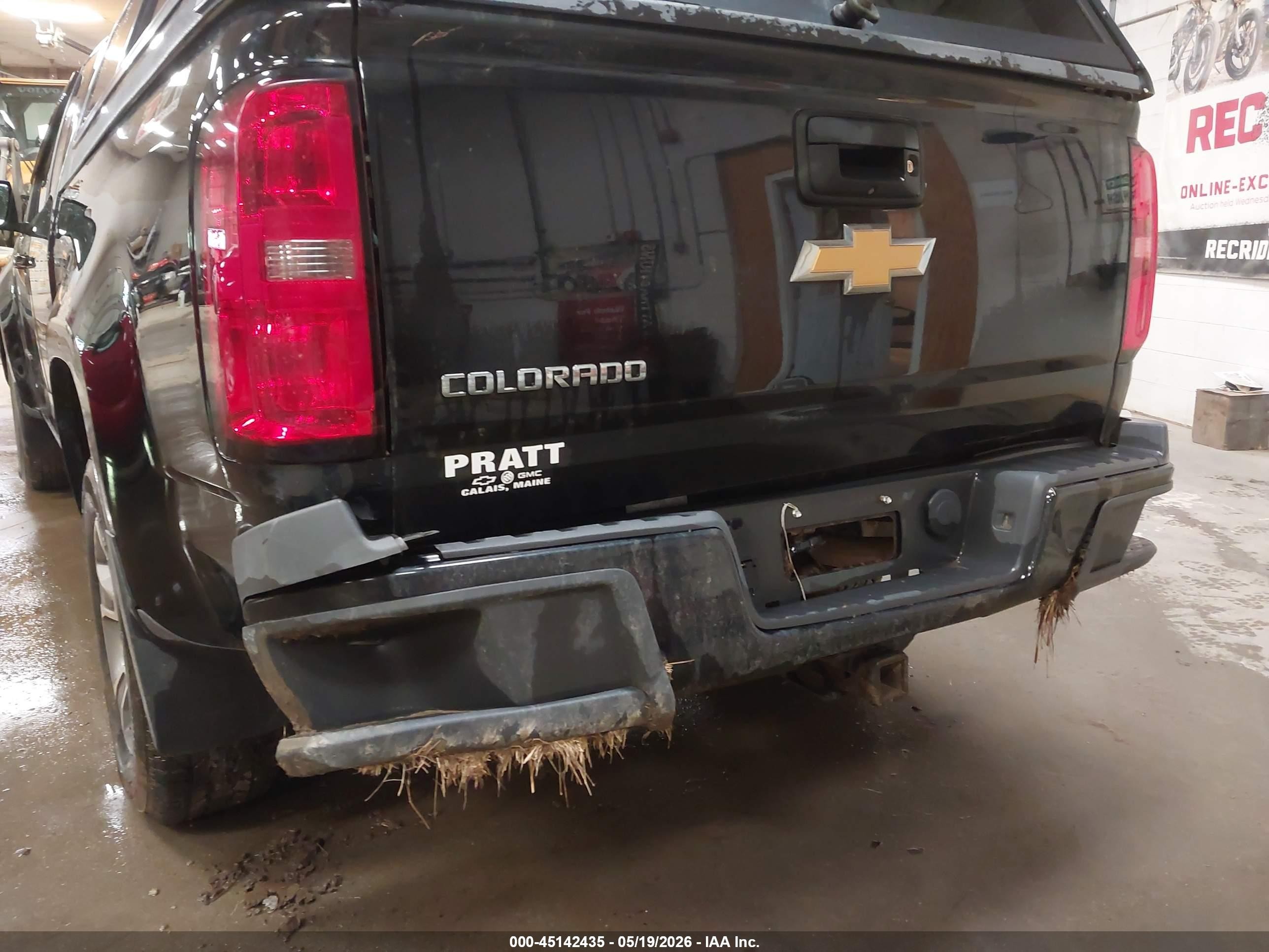 2015 Chevrolet Colorado Z71 Black vin: 1GCHTCE34F1250620