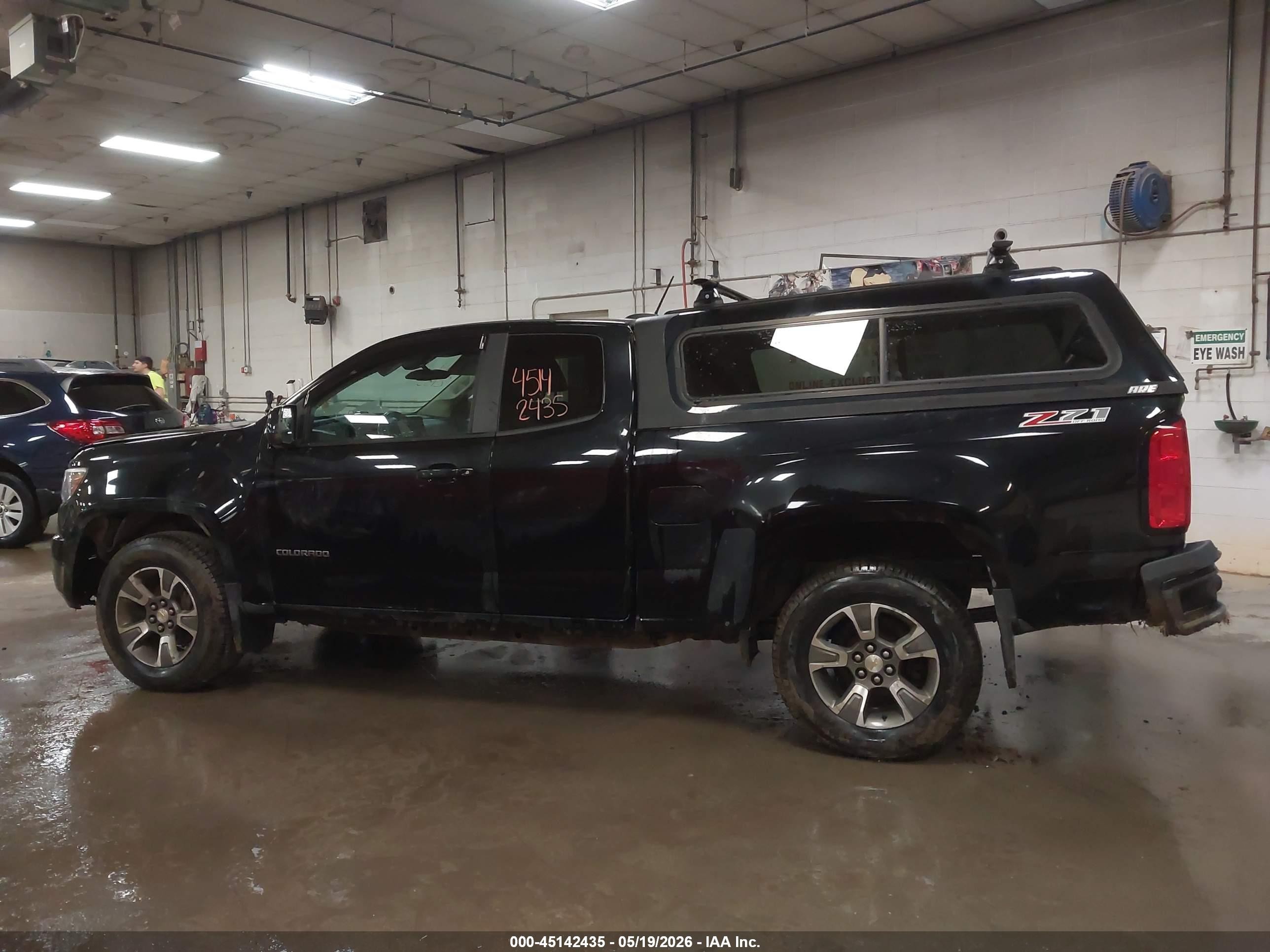 2015 Chevrolet Colorado Z71 Black vin: 1GCHTCE34F1250620