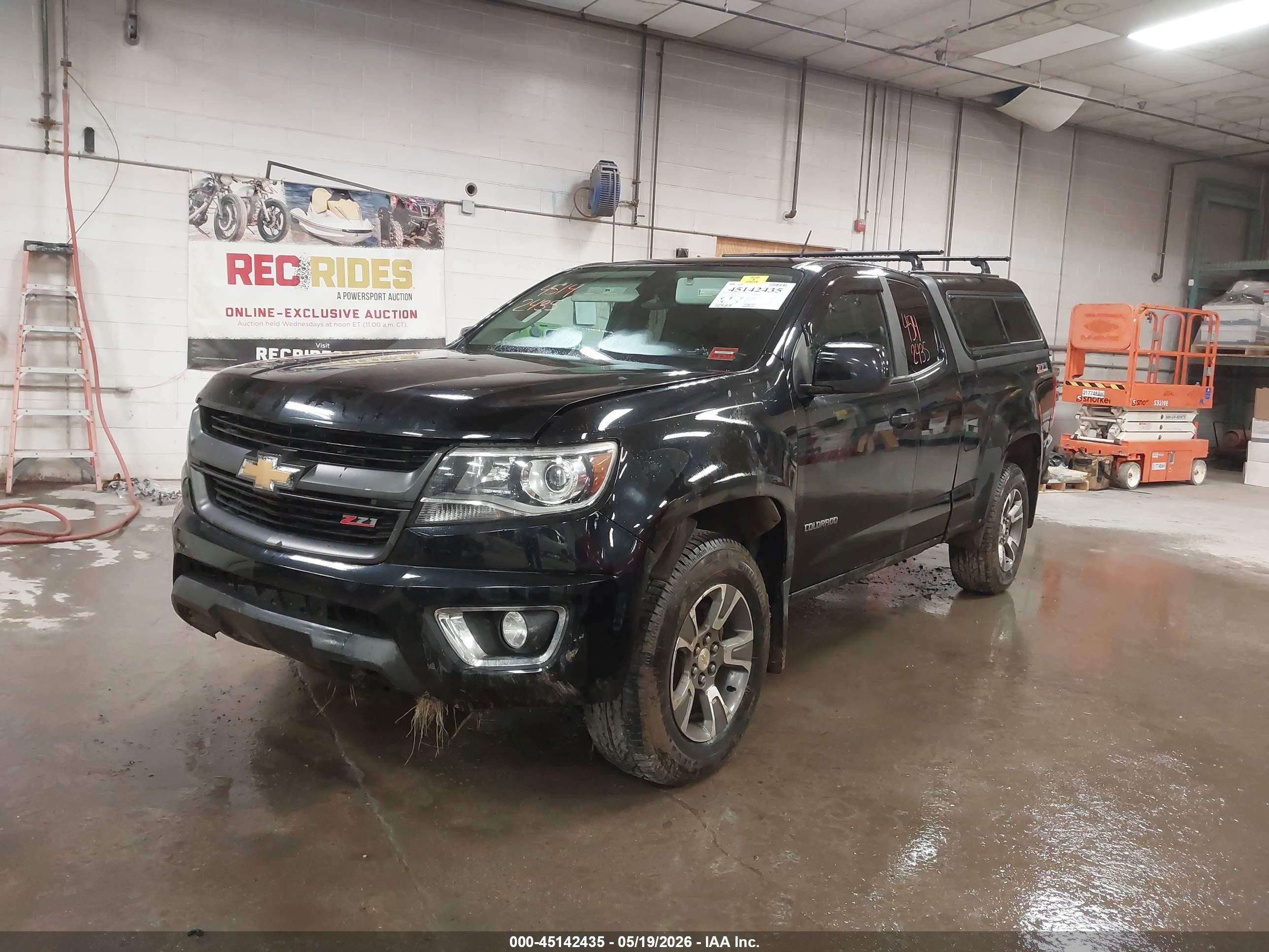 2015 Chevrolet Colorado Z71 Black vin: 1GCHTCE34F1250620