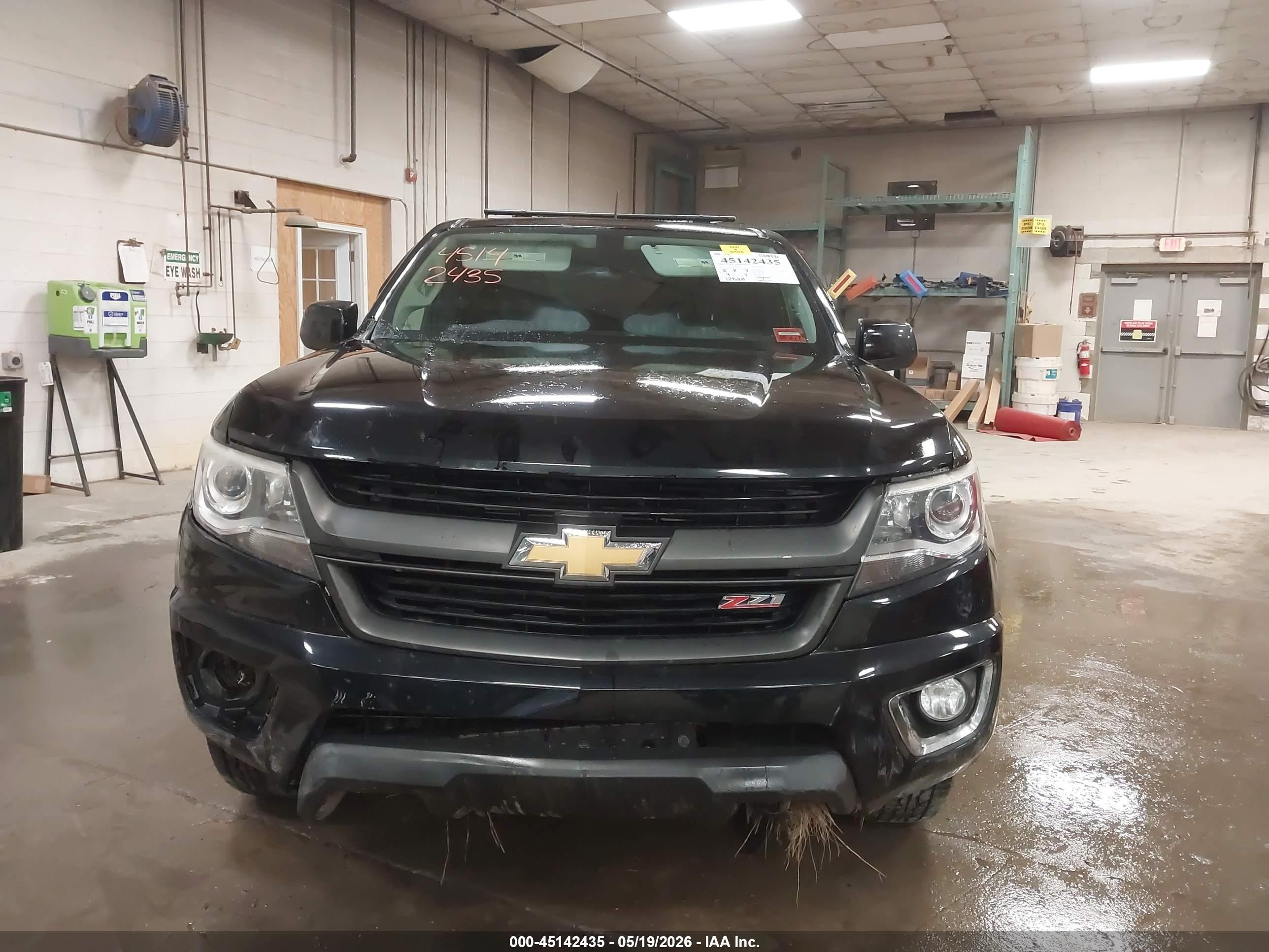 2015 Chevrolet Colorado Z71 Black vin: 1GCHTCE34F1250620