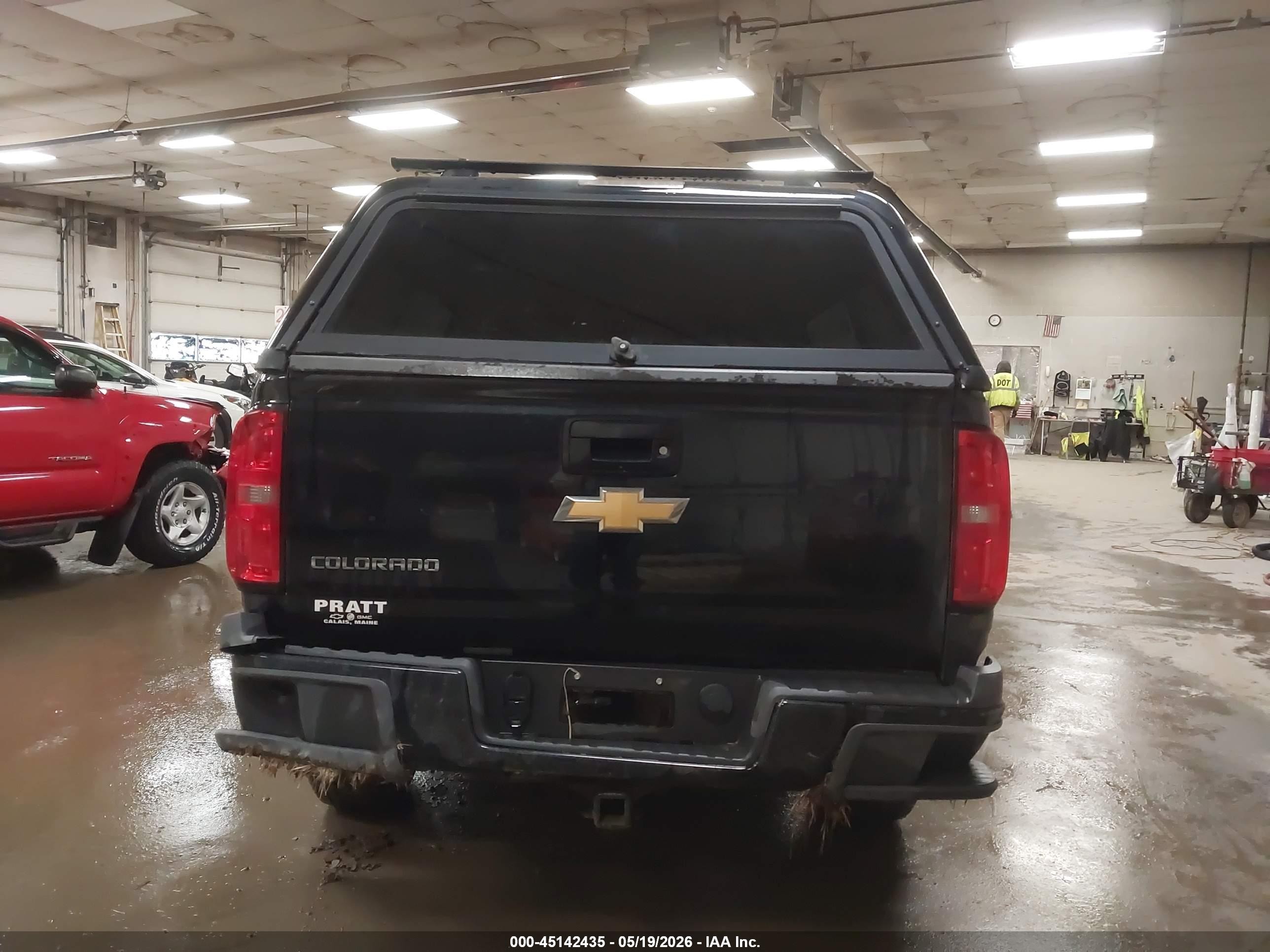 2015 Chevrolet Colorado Z71 Black vin: 1GCHTCE34F1250620