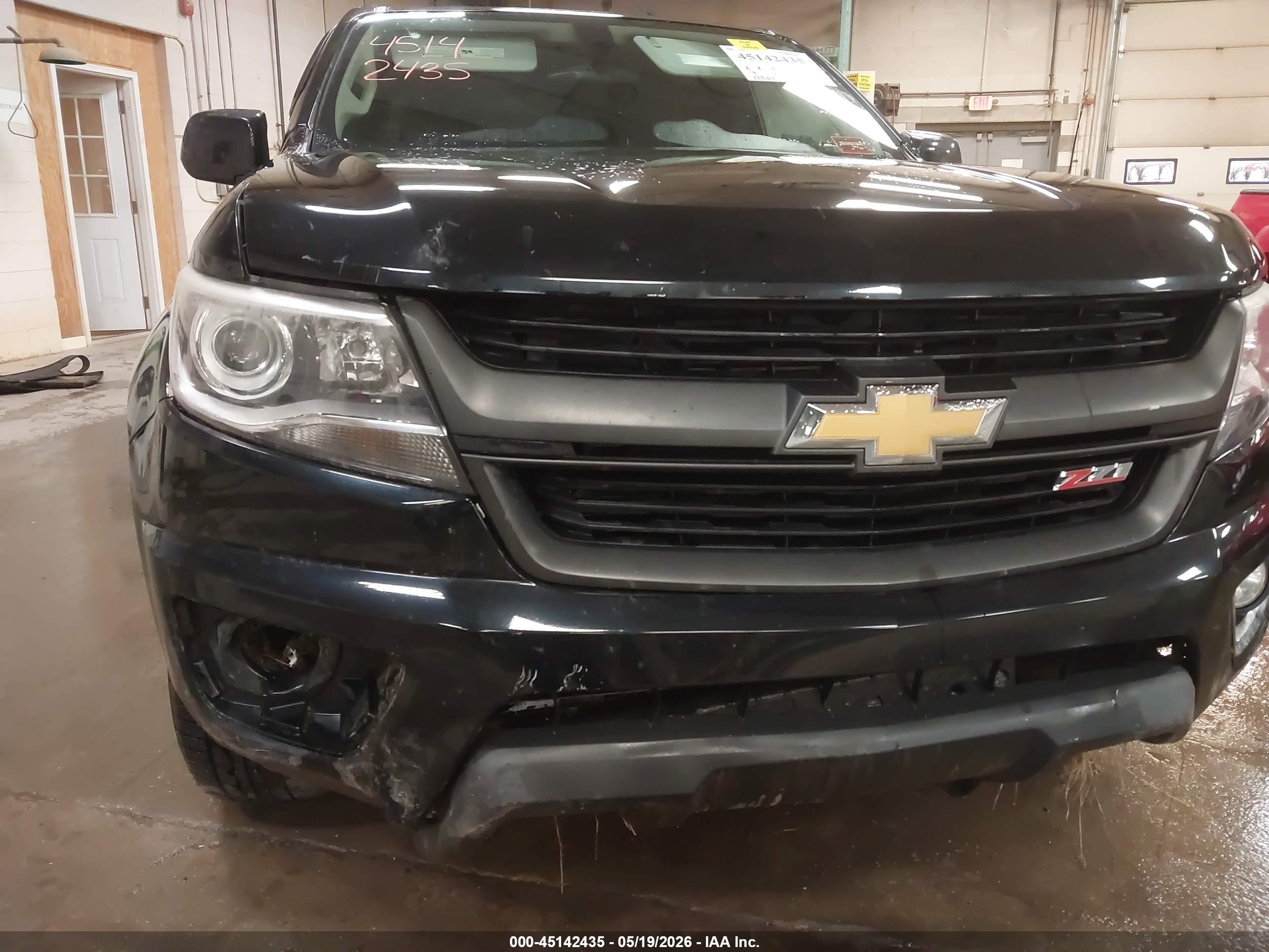 2015 Chevrolet Colorado Z71 Black vin: 1GCHTCE34F1250620