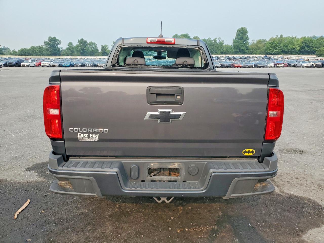 2015 Chevrolet Colorado Z71 Gray vin: 1GCHTCE37F1192583