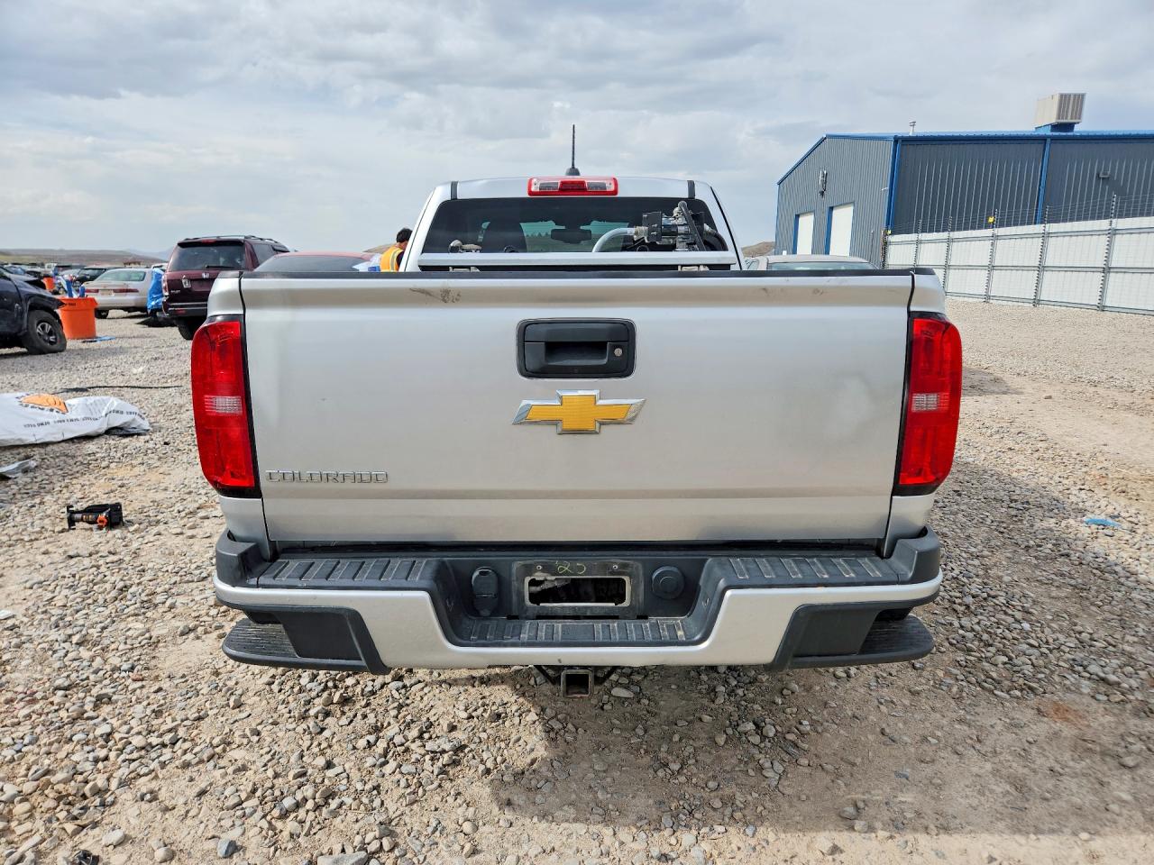 2015 Chevrolet Colorado Z71 Silver vin: 1GCHTCE37F1207180