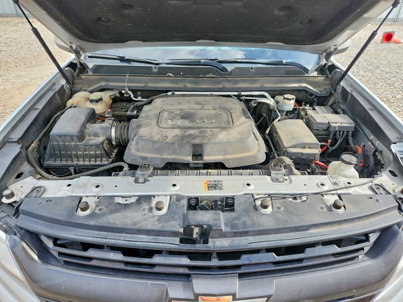 2015 Chevrolet Colorado Z71 Silver vin: 1GCHTCE37F1207180