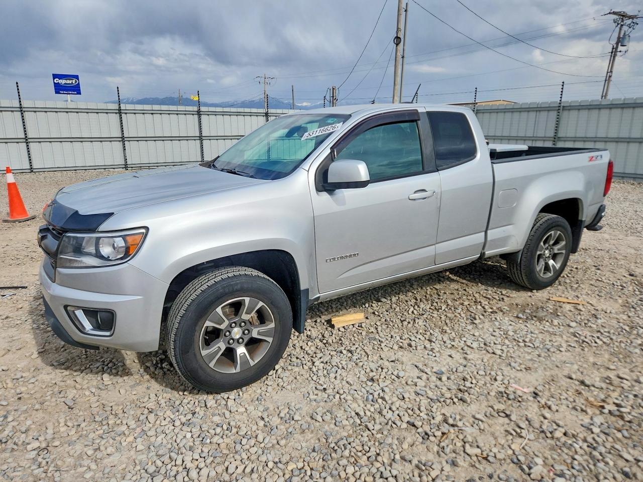 2015 Chevrolet Colorado Z71 Silver vin: 1GCHTCE37F1207180