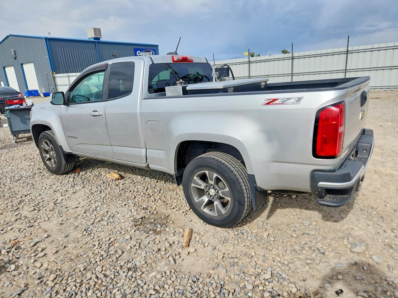2015 Chevrolet Colorado Z71 Silver vin: 1GCHTCE37F1207180