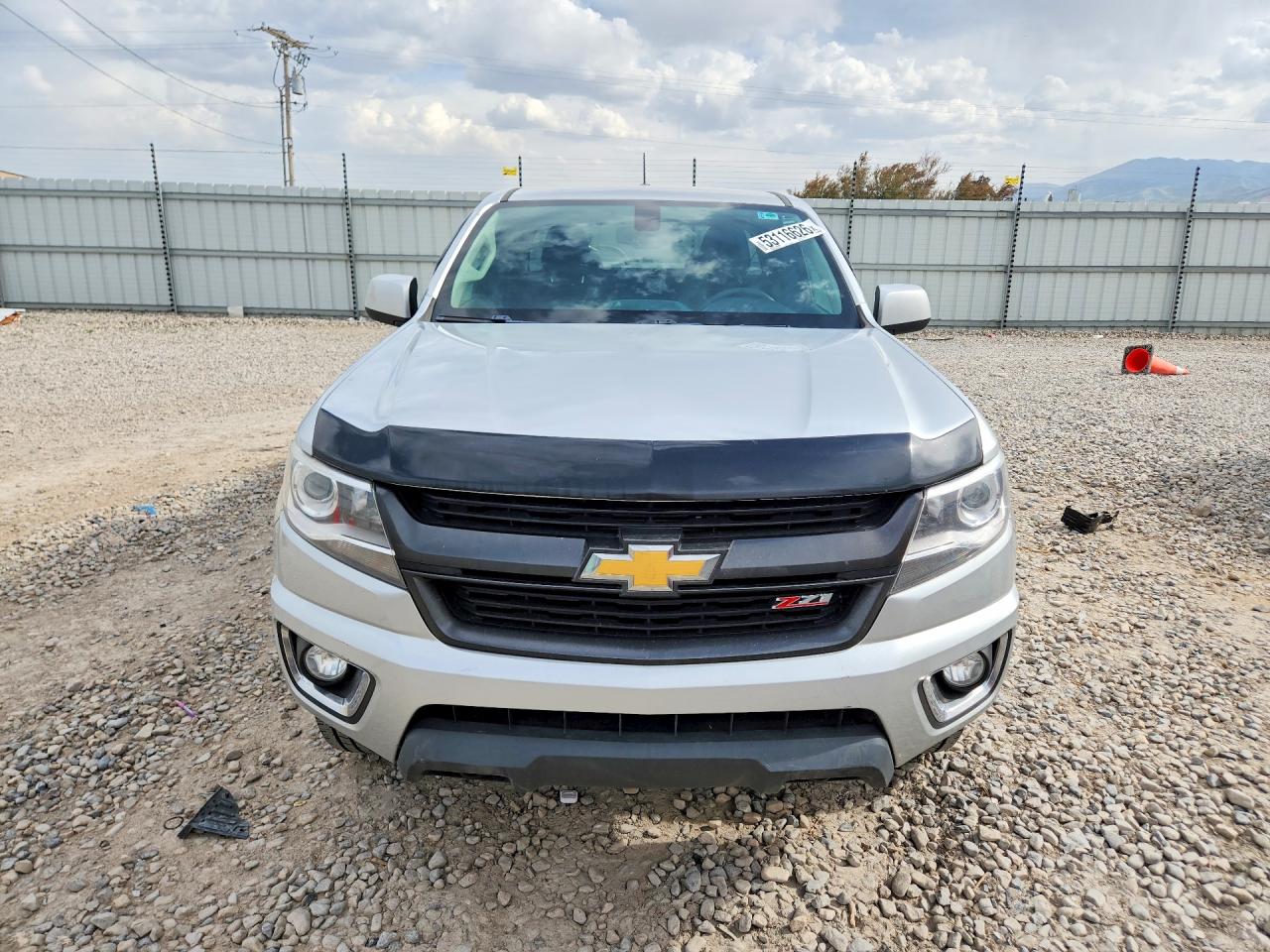 2015 Chevrolet Colorado Z71 Silver vin: 1GCHTCE37F1207180