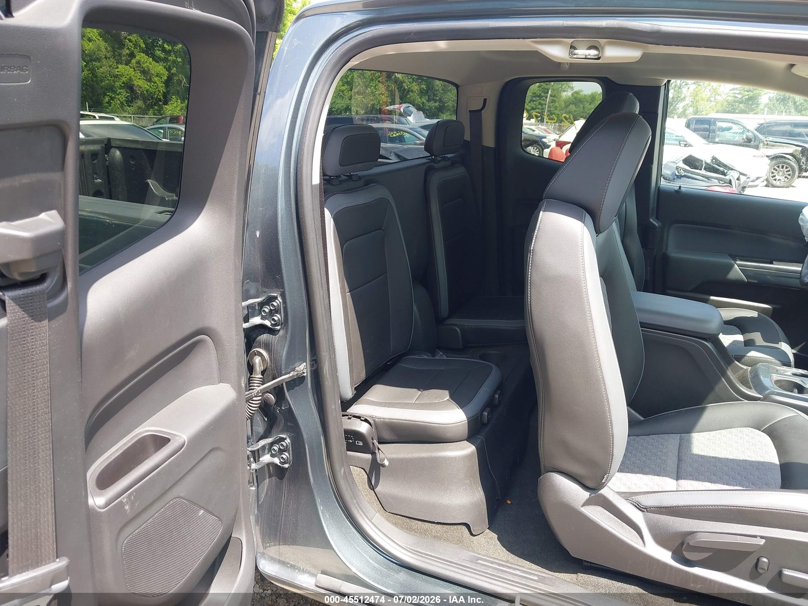2015 Chevrolet Colorado 4wd Z71 Серый vin: 1GCHTCE39F1201378