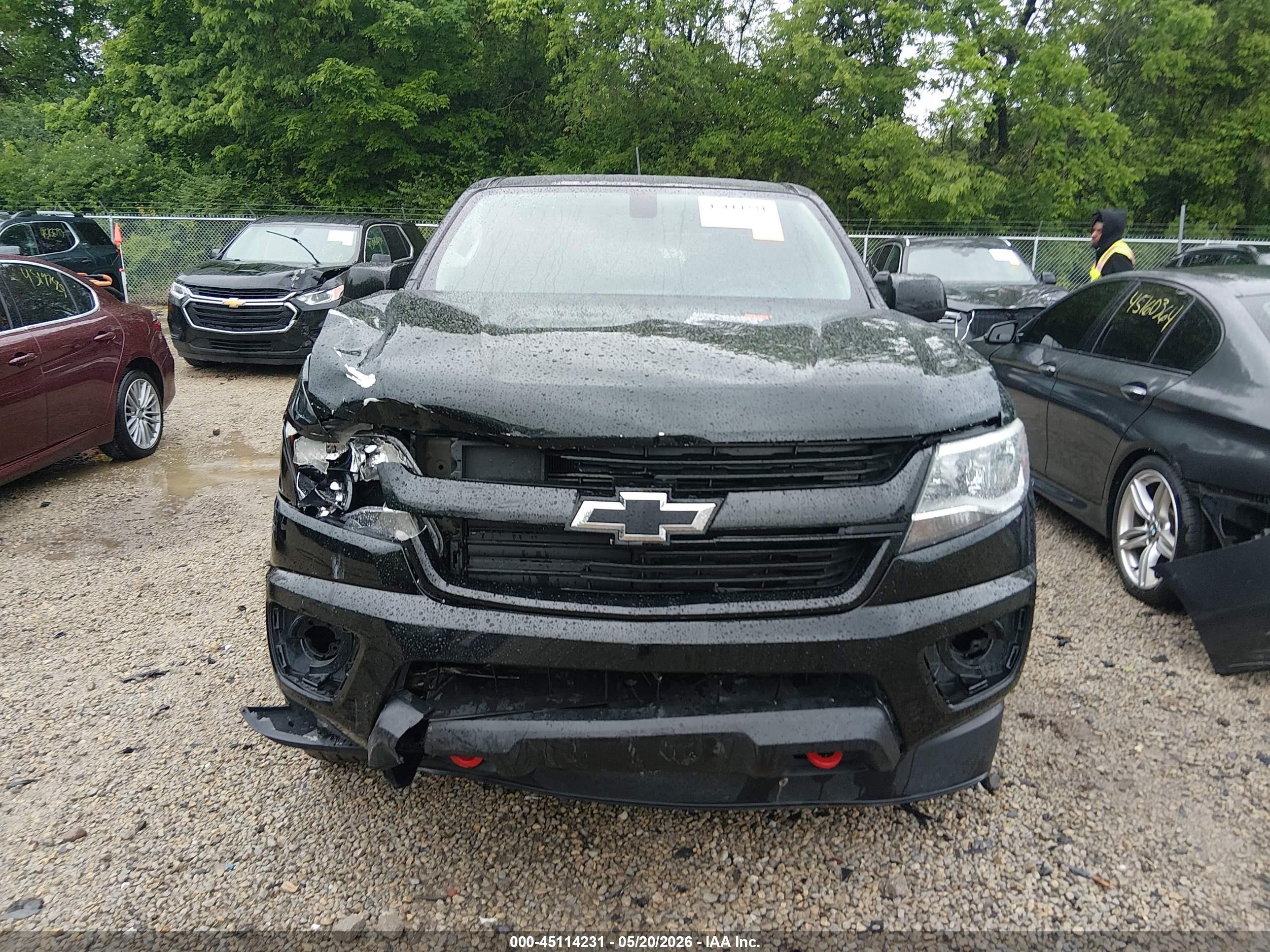 2018 Chevrolet Colorado Lt Black vin: 1GCHTCEA7J1124677