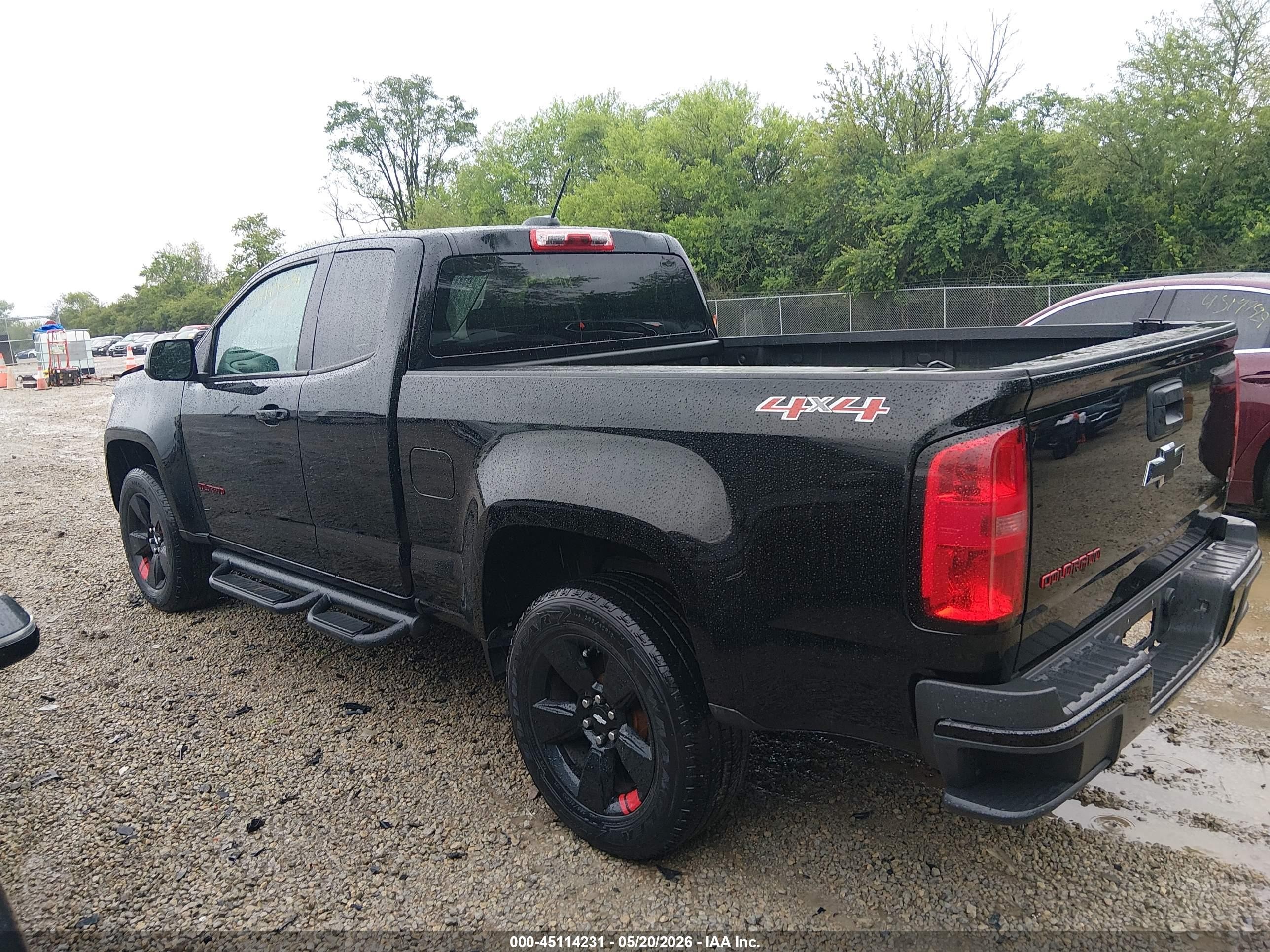 2018 Chevrolet Colorado Lt Black vin: 1GCHTCEA7J1124677