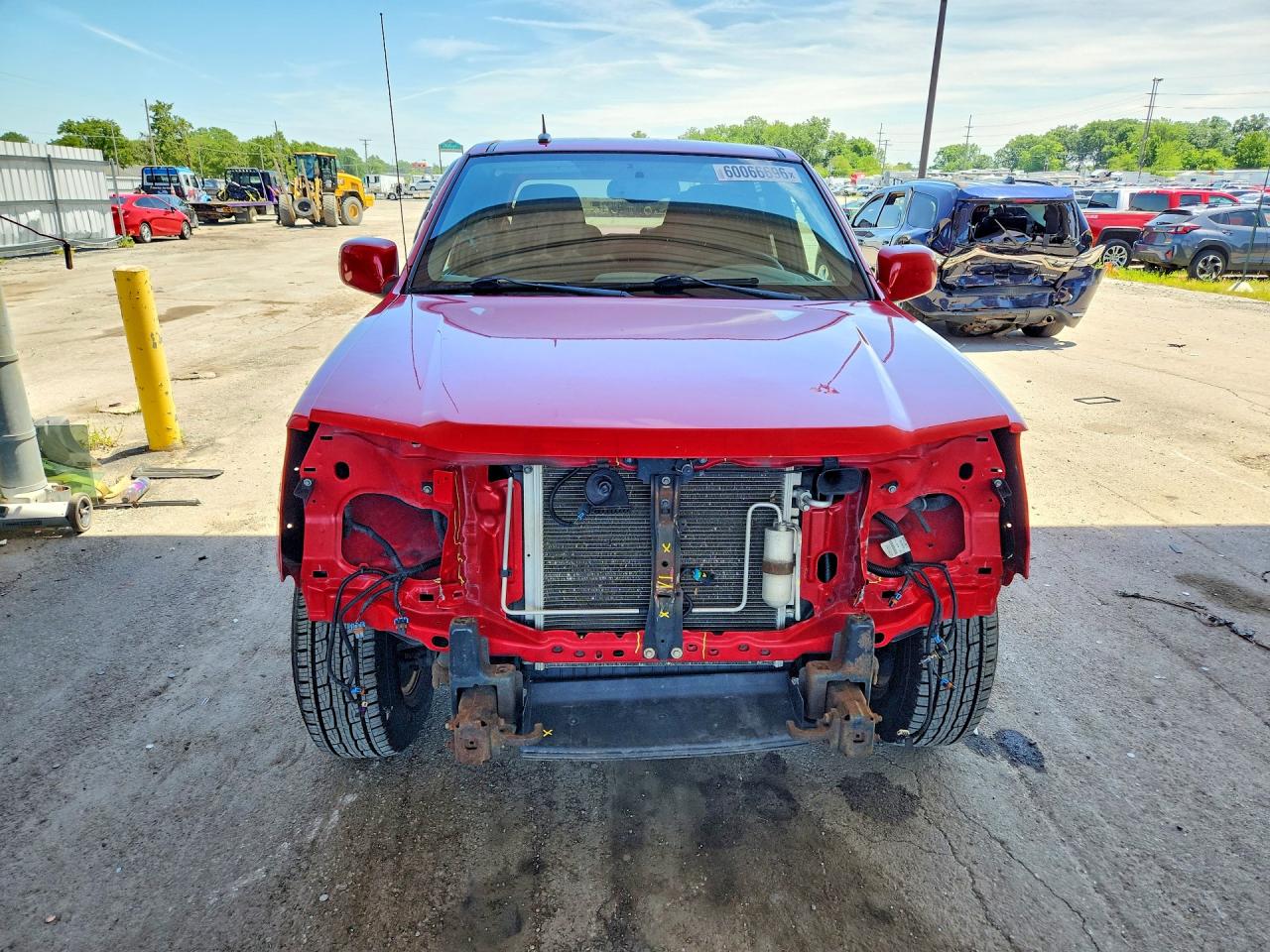 2011 Chevrolet Colorado Lt Красный vin: 1GCHTCFE0B8126569