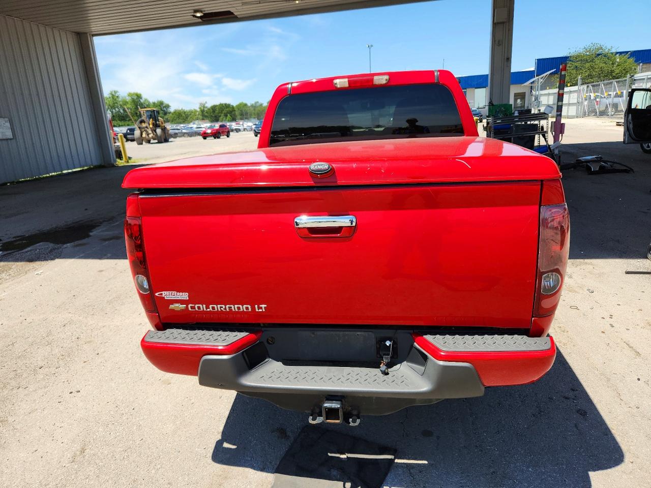 2011 Chevrolet Colorado Lt Красный vin: 1GCHTCFE0B8126569