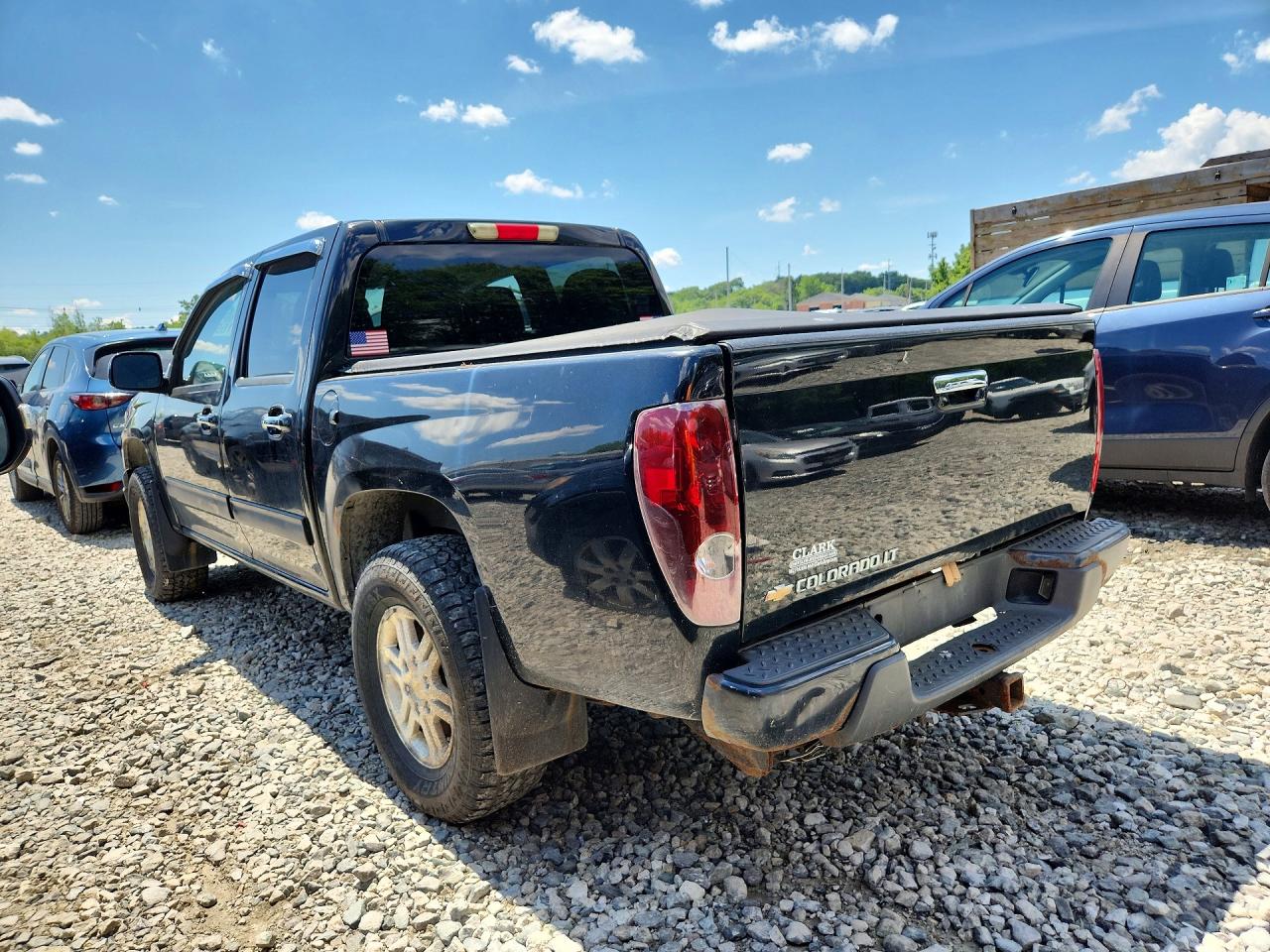 2011 Chevrolet Colorado Lt Black vin: 1GCHTCFE1B8117203
