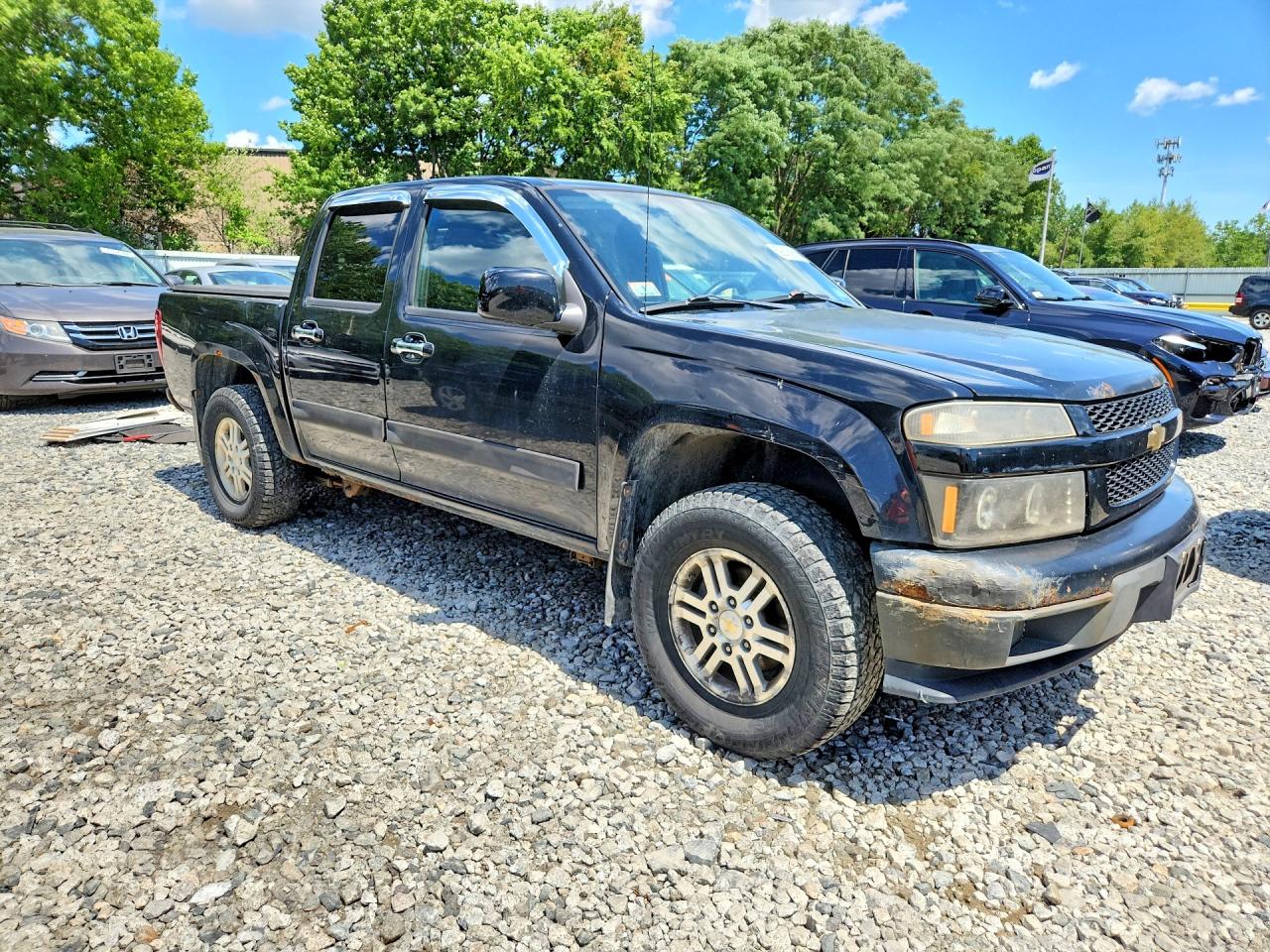 2011 Chevrolet Colorado Lt Black vin: 1GCHTCFE1B8117203