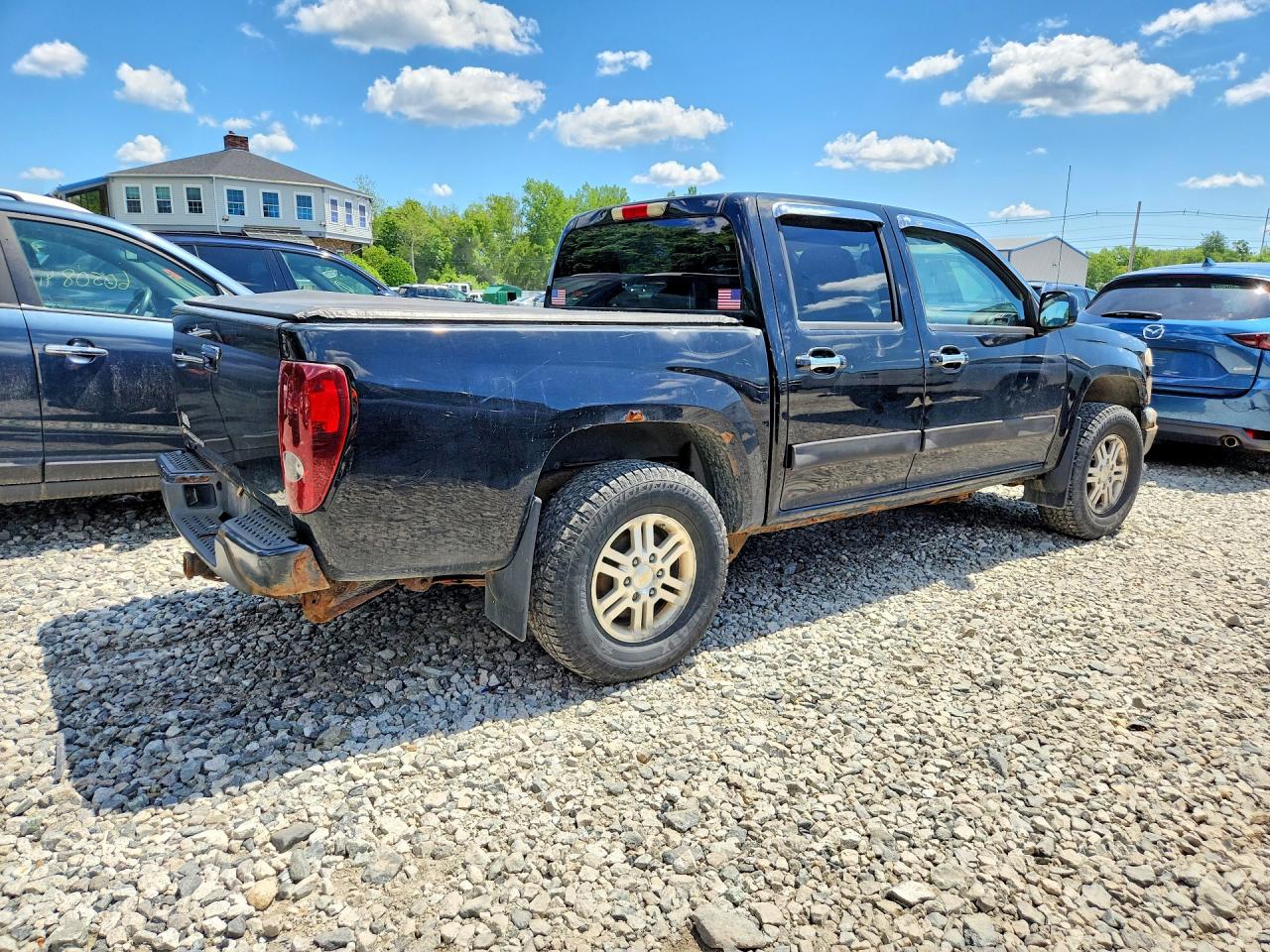 2011 Chevrolet Colorado Lt Black vin: 1GCHTCFE1B8117203