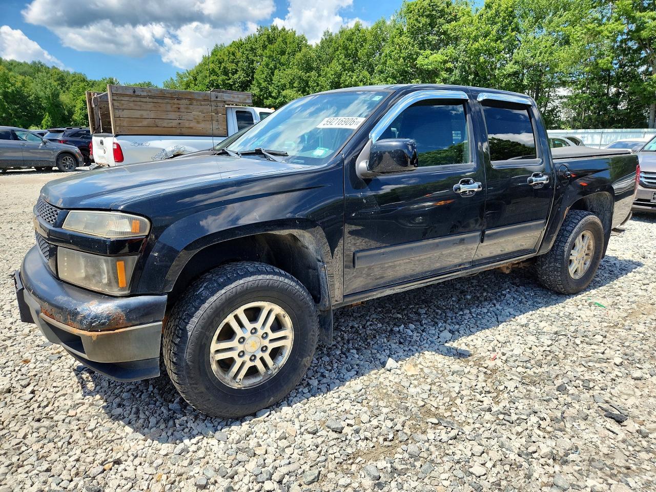 2011 Chevrolet Colorado Lt Black vin: 1GCHTCFE1B8117203