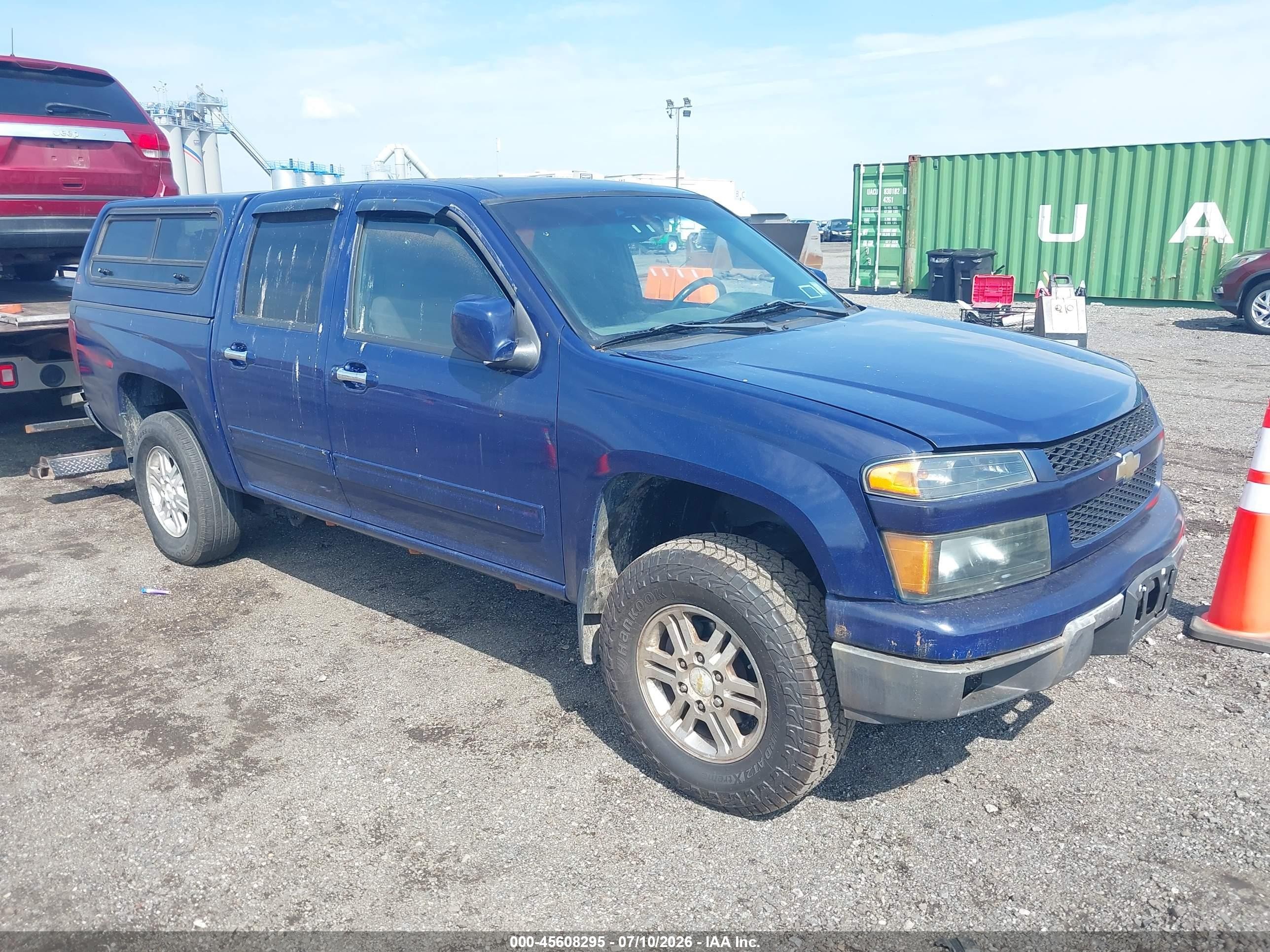 2012 Chevrolet Colorado Lt W/1lt Синий vin: 1GCHTCFE2C8104316