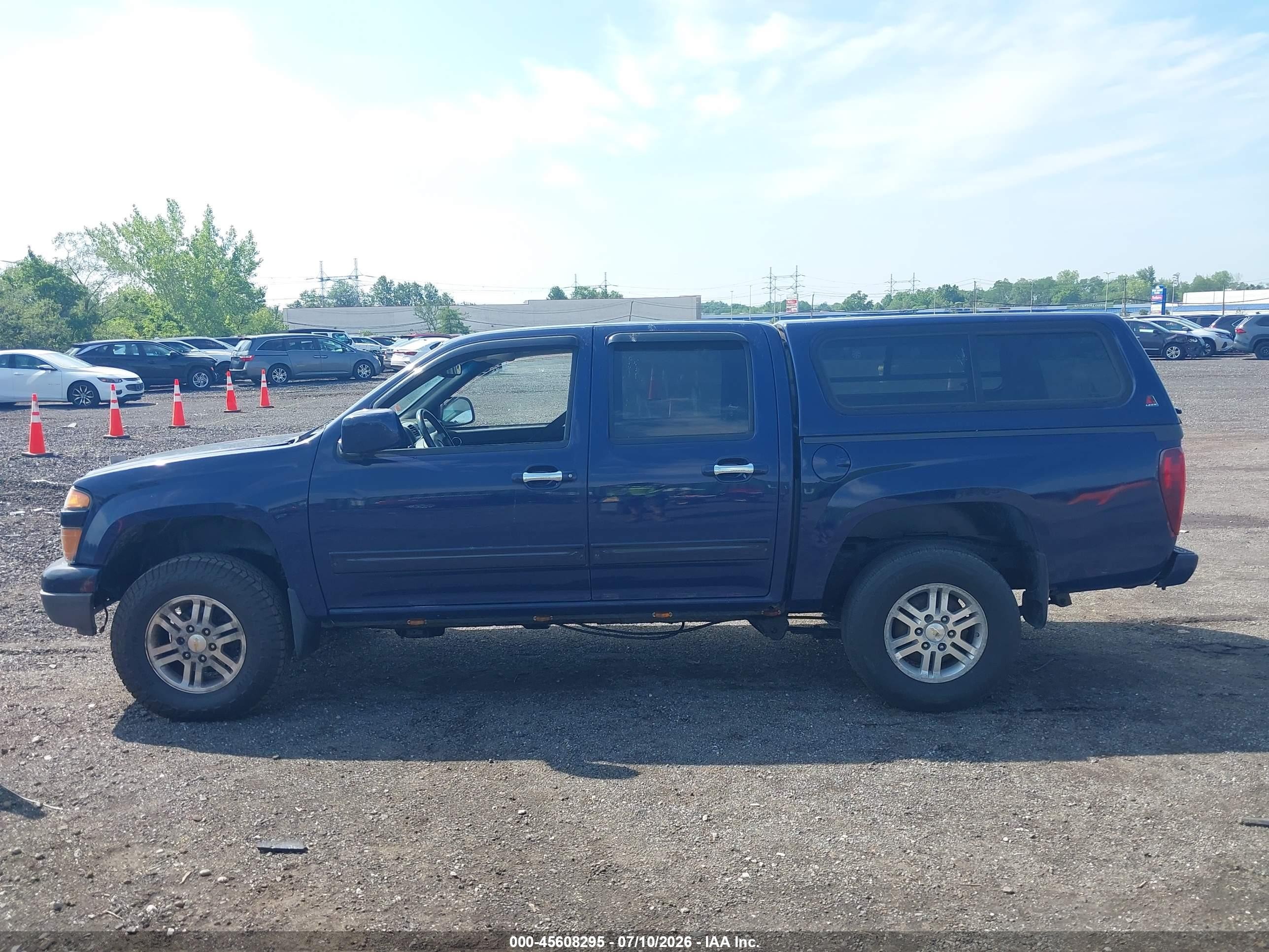 2012 Chevrolet Colorado Lt W/1lt Синий vin: 1GCHTCFE2C8104316