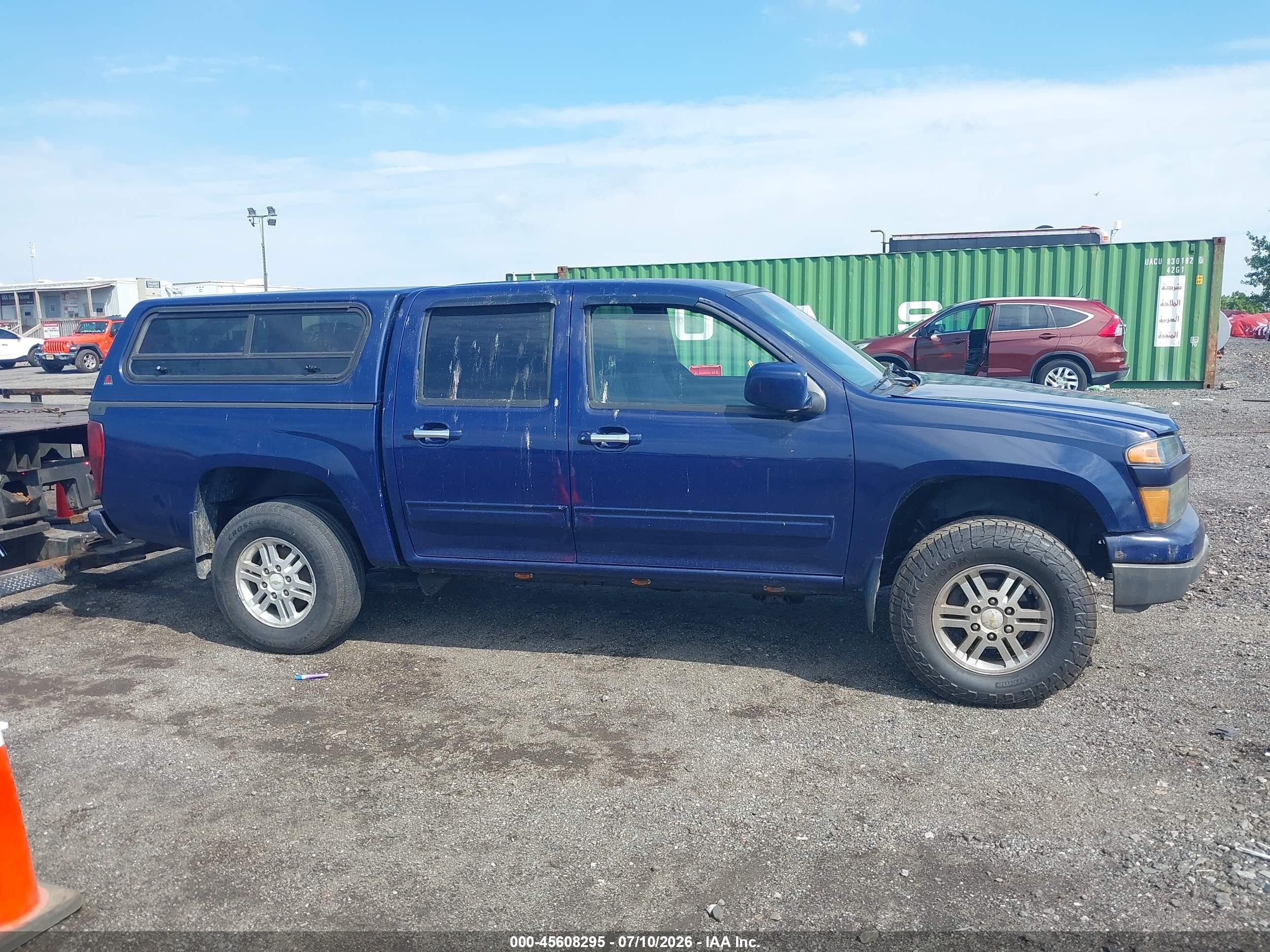 2012 Chevrolet Colorado Lt W/1lt Синий vin: 1GCHTCFE2C8104316