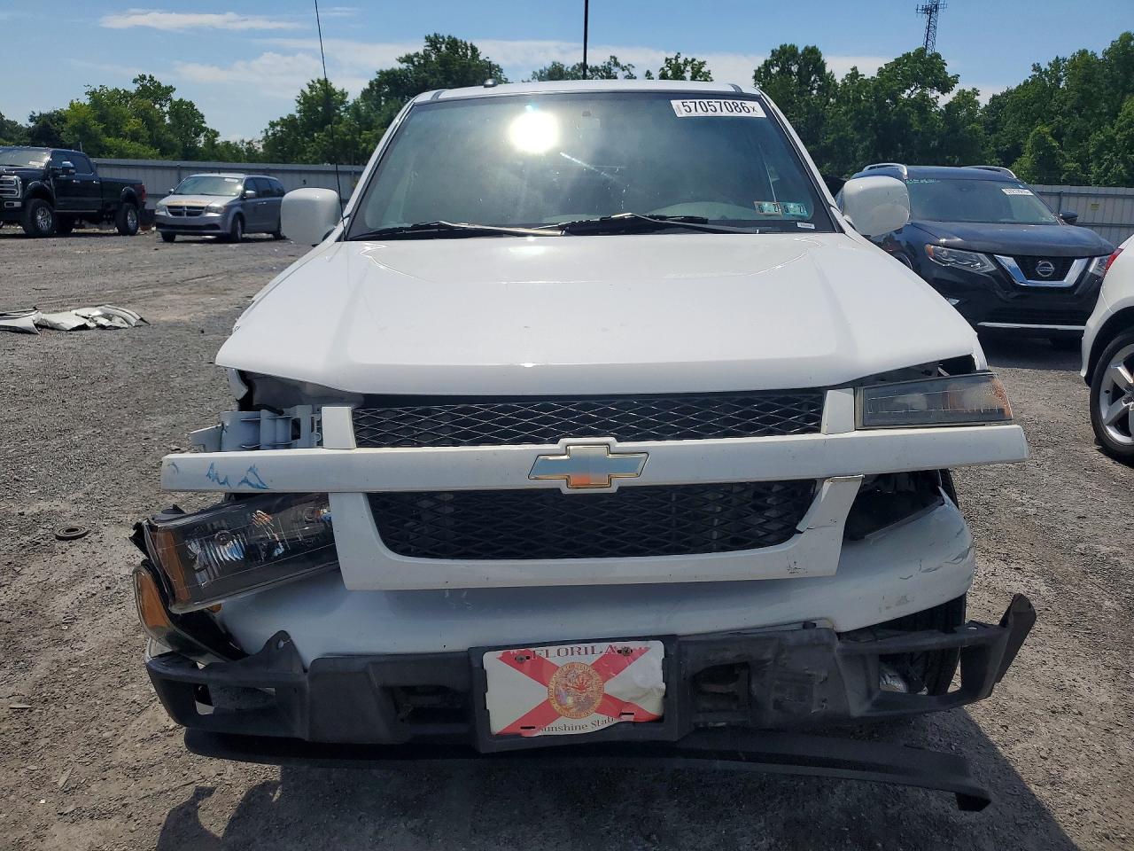2012 Chevrolet Colorado Lt Белый vin: 1GCHTCFE3C8127488