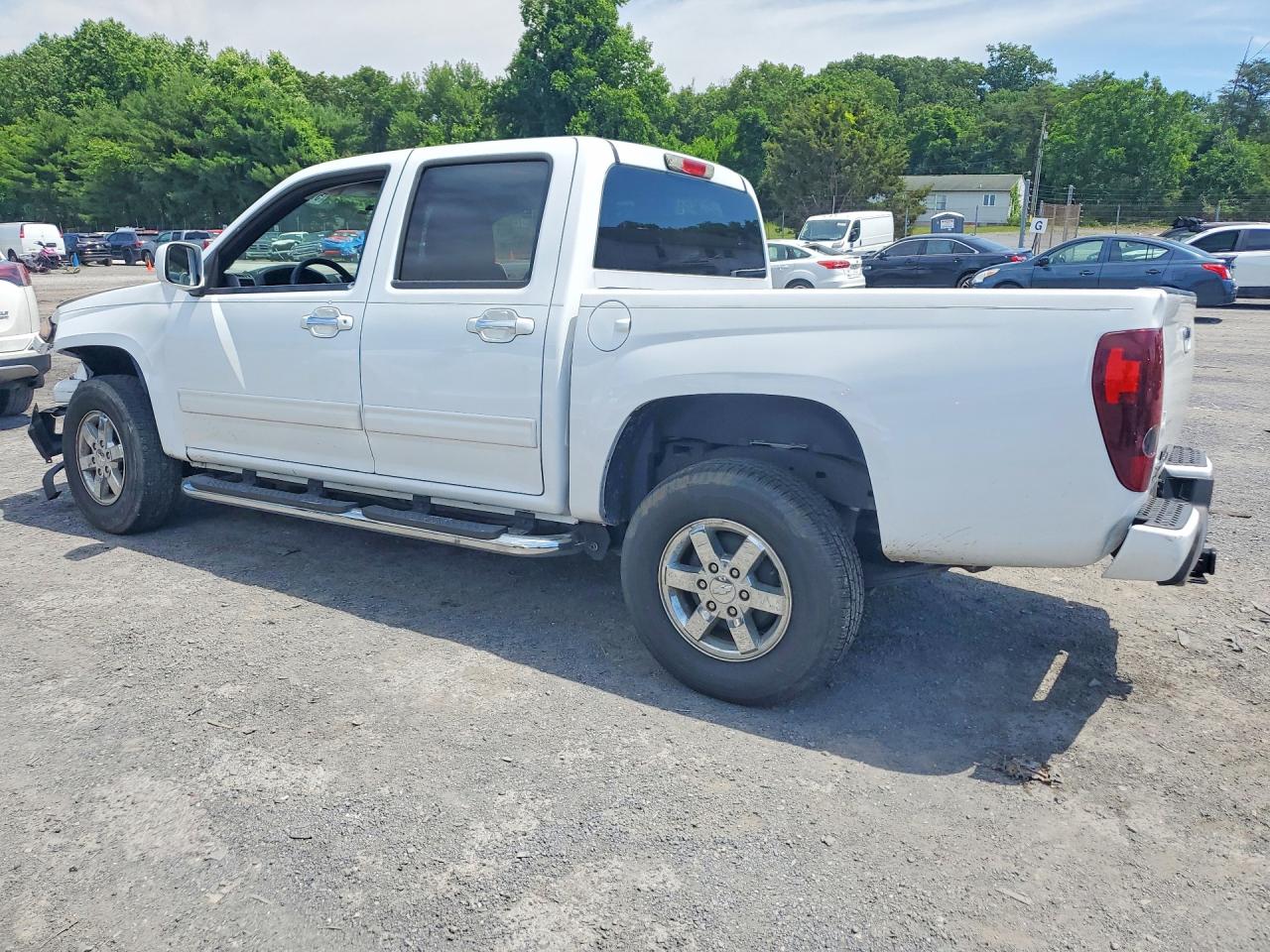 2012 Chevrolet Colorado Lt Белый vin: 1GCHTCFE3C8127488