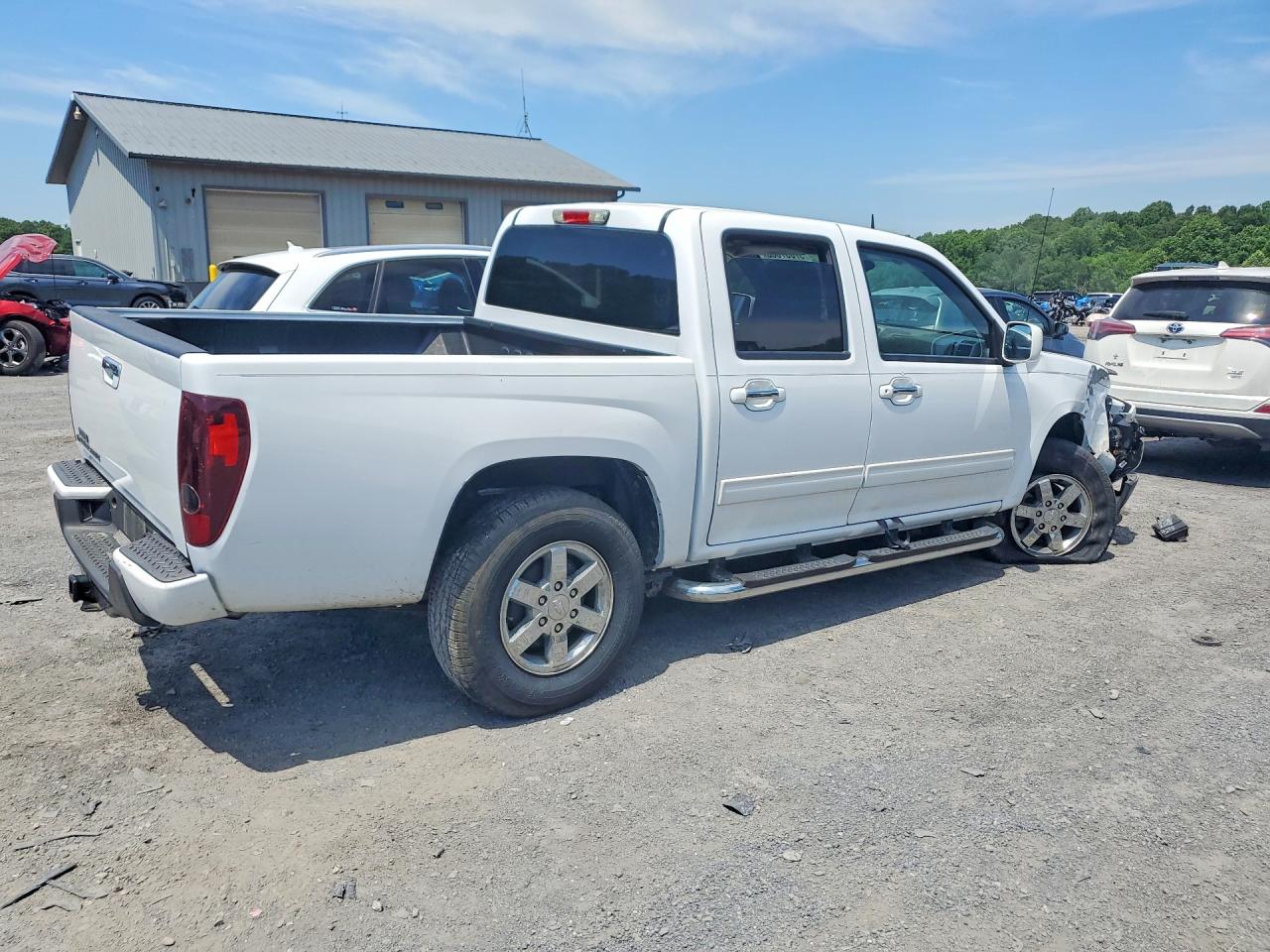 2012 Chevrolet Colorado Lt Белый vin: 1GCHTCFE3C8127488