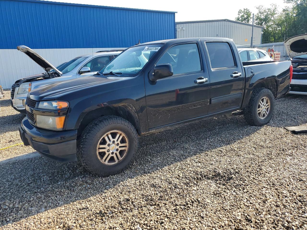 2011 Chevrolet Colorado Lt Black vin: 1GCHTCFE4B8112030