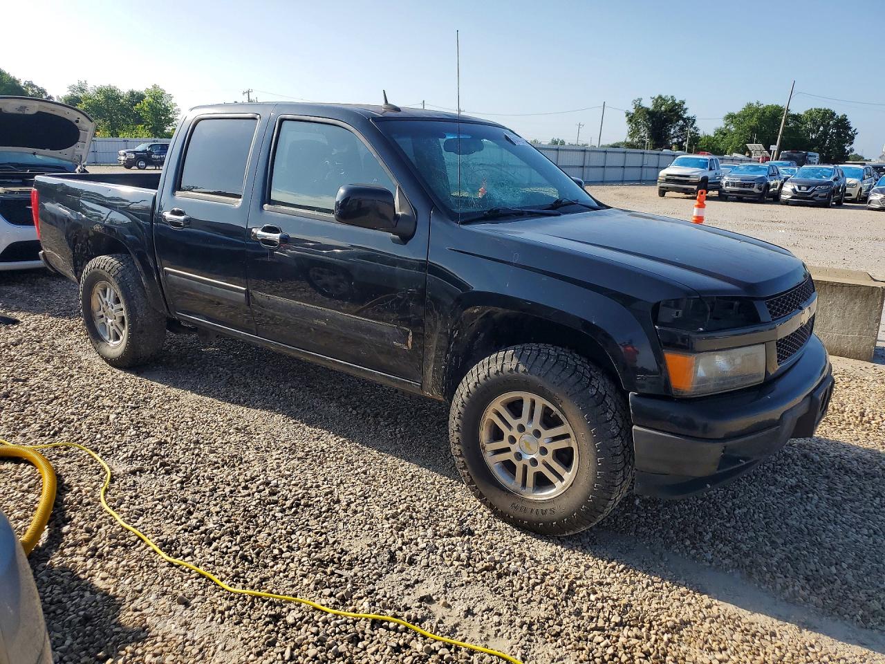2011 Chevrolet Colorado Lt Black vin: 1GCHTCFE4B8112030